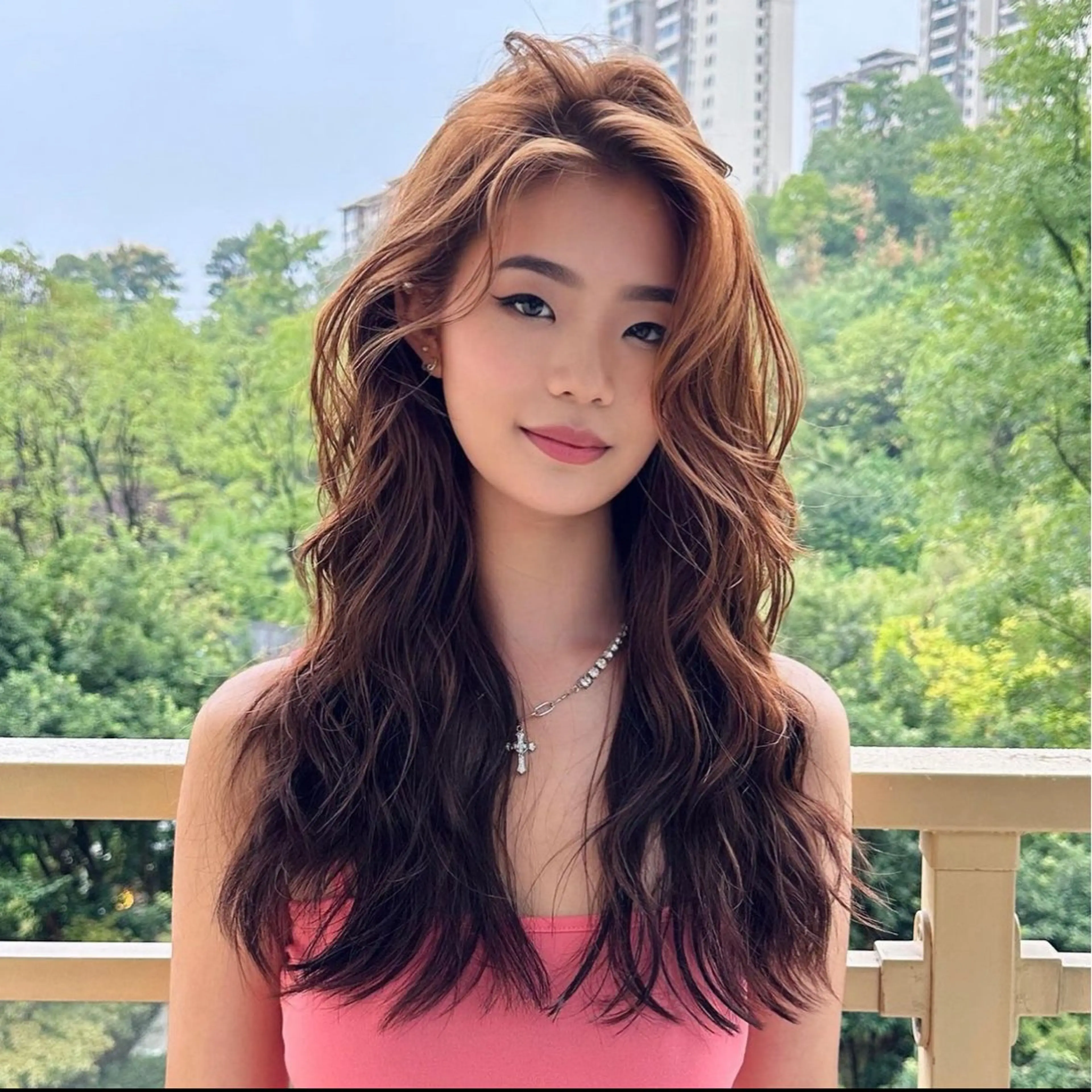 ロング コスメパーマ 佐藤　諒のヘアスタイル