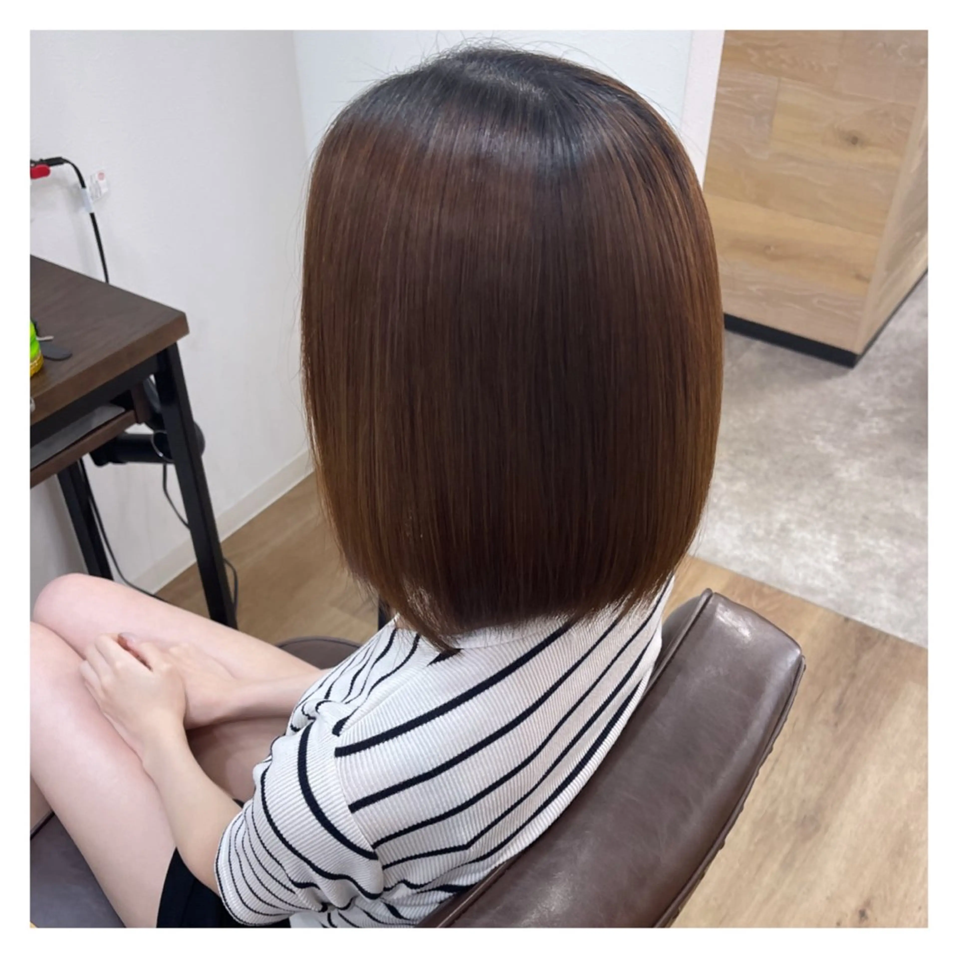 ショート 縮毛矯正 縮毛矯正 Amaris【アマリス】所属・大島 来偉のヘアスタイル