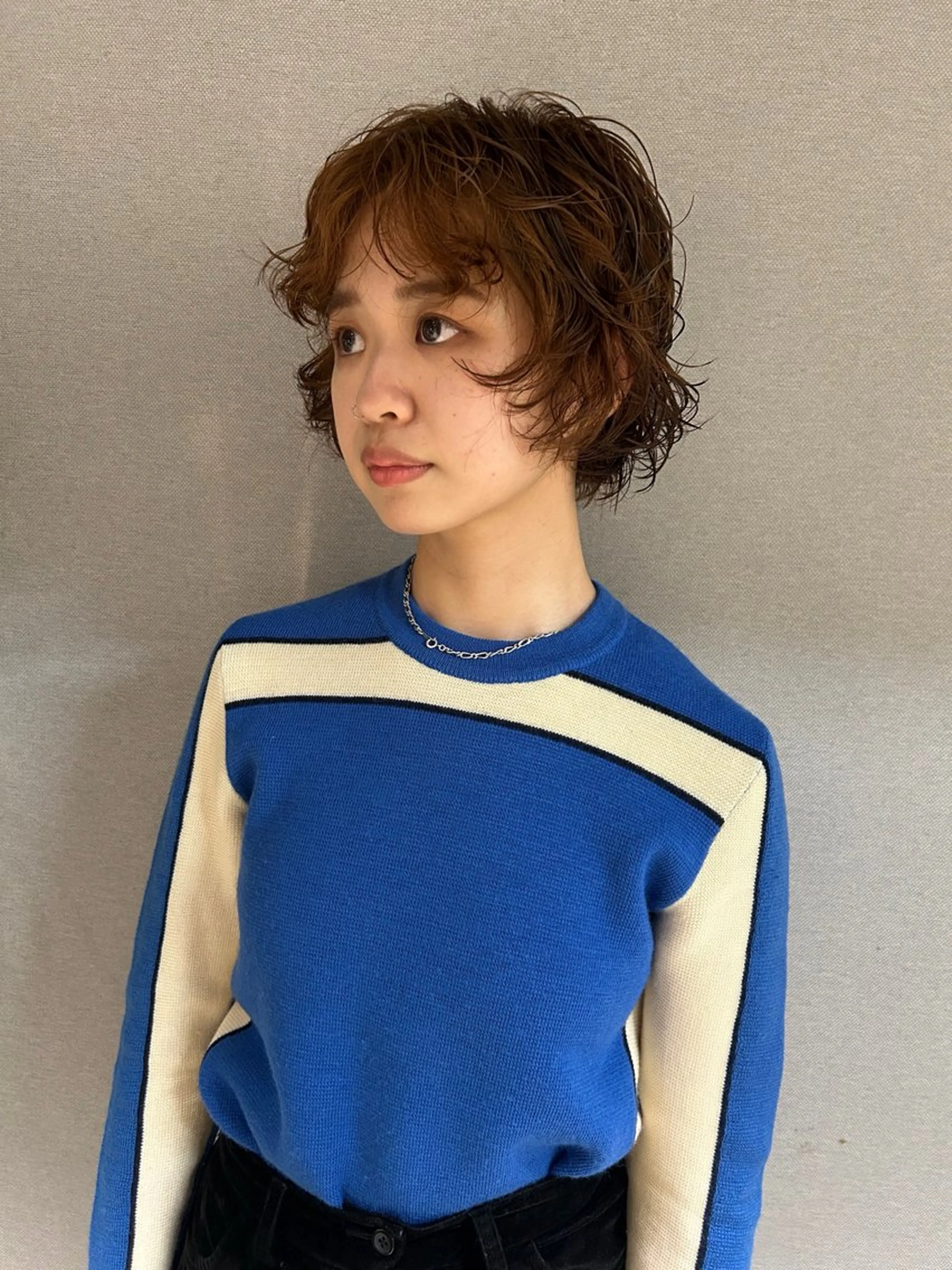 ショート パーマ ショートヘア レイヤーパーマ🪐 伽羅のヘアスタイル