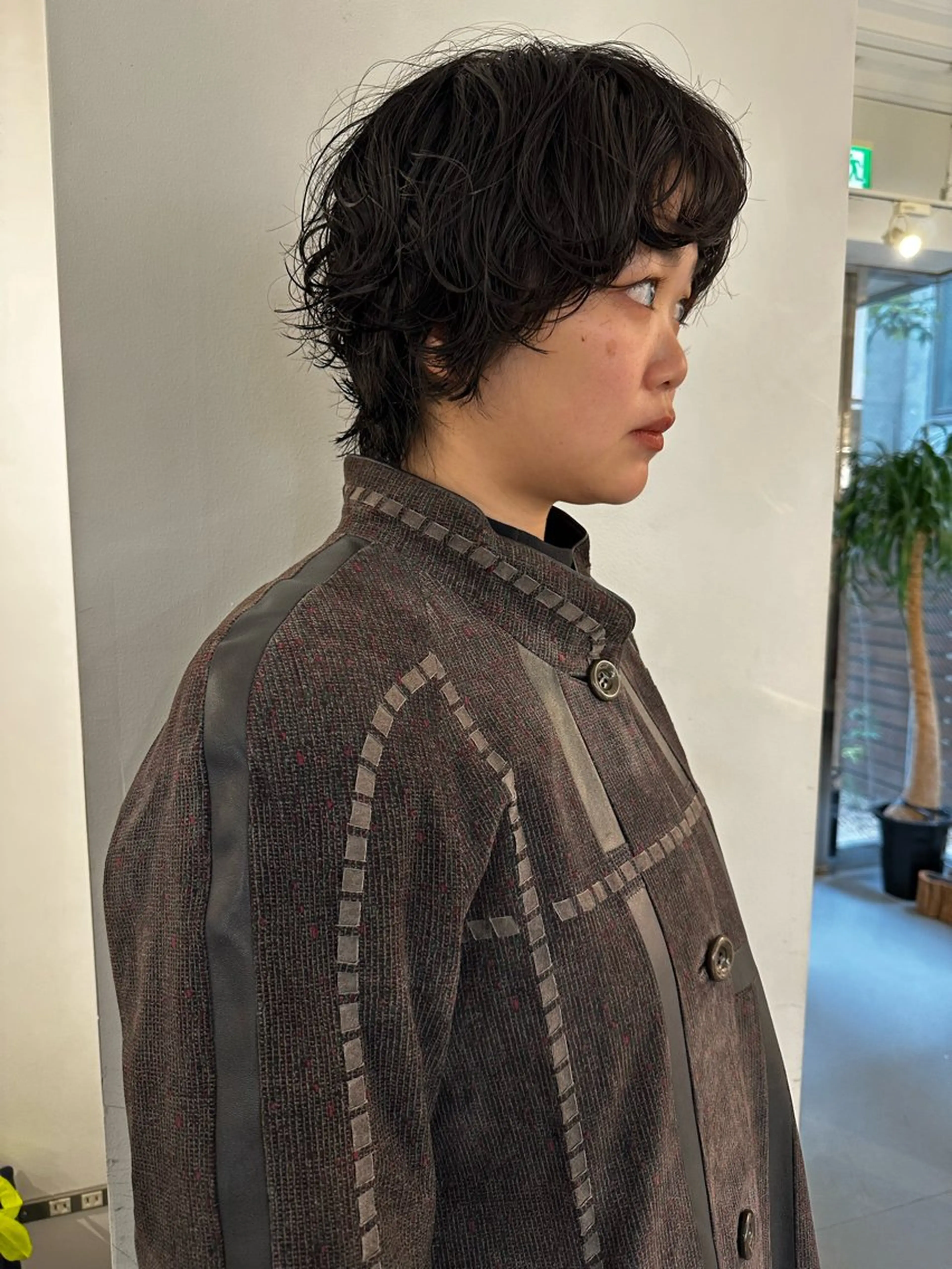 ミディアム パーマ カット パーマ お悩み解決パーマ hana🩰のヘアスタイル