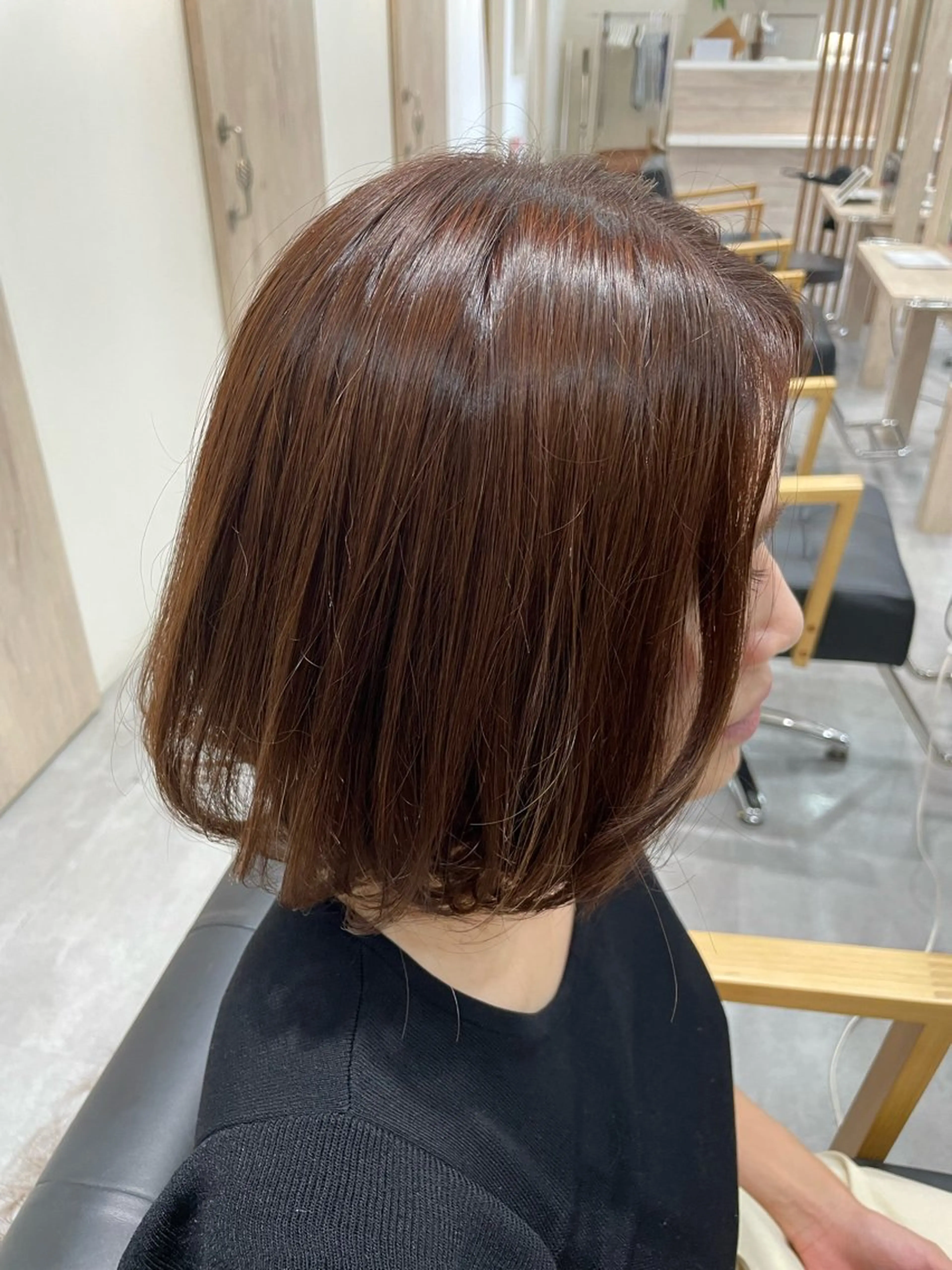 ショート ショートボブ ボブ 顔周りカット レイヤーカット ショートヘア 永田 まどかのヘアスタイル