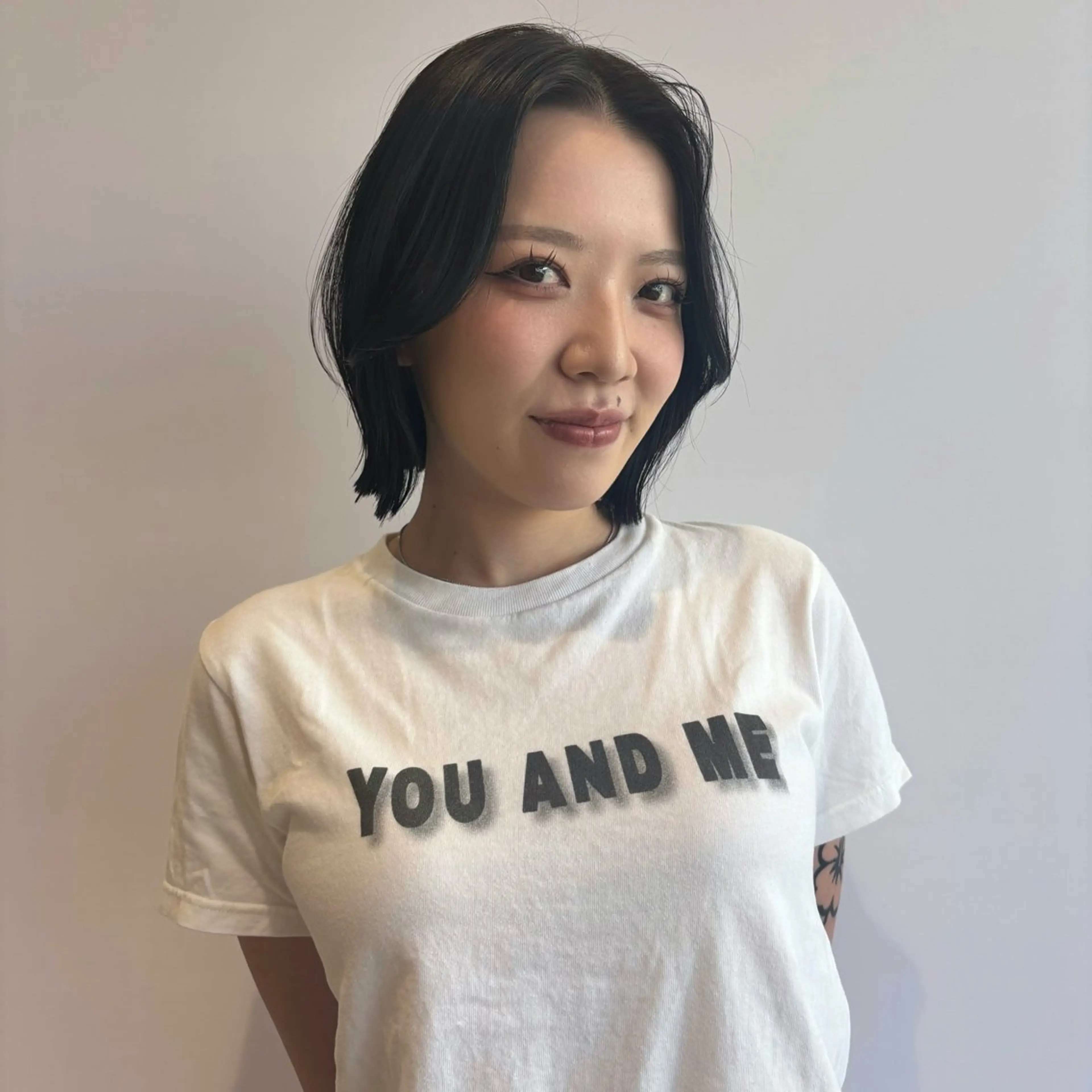 ショート カラー カット ヘアカラー トリートメント ベージュカラー⌇﻿ くびれヘア.𐙚心音のヘアスタイル