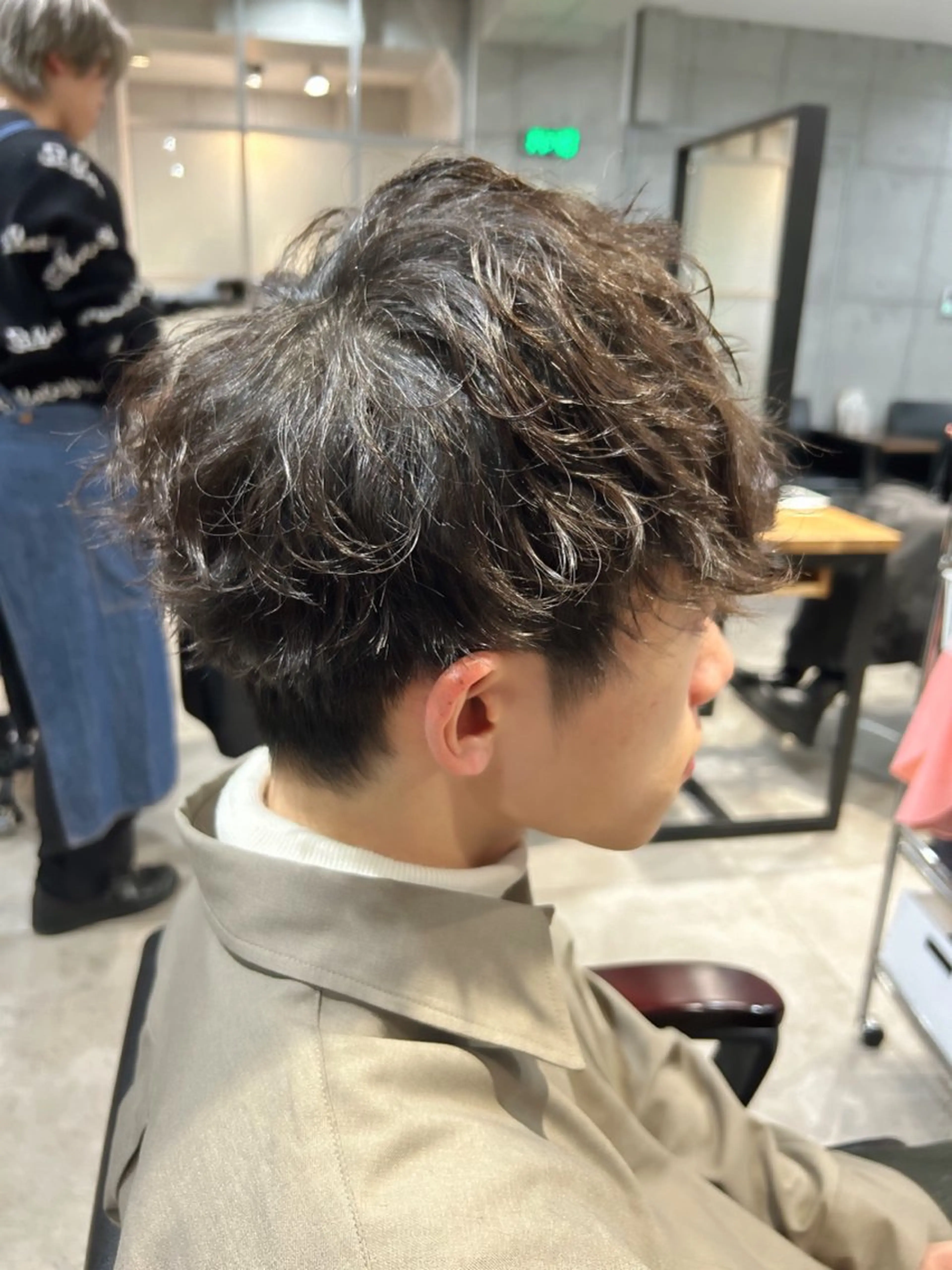 カラー パーマ メンズ カット ヘッドスパ ヘアセット 🌈艶髪人気№１🌈 newi池袋店⭐江口のヘアスタイル