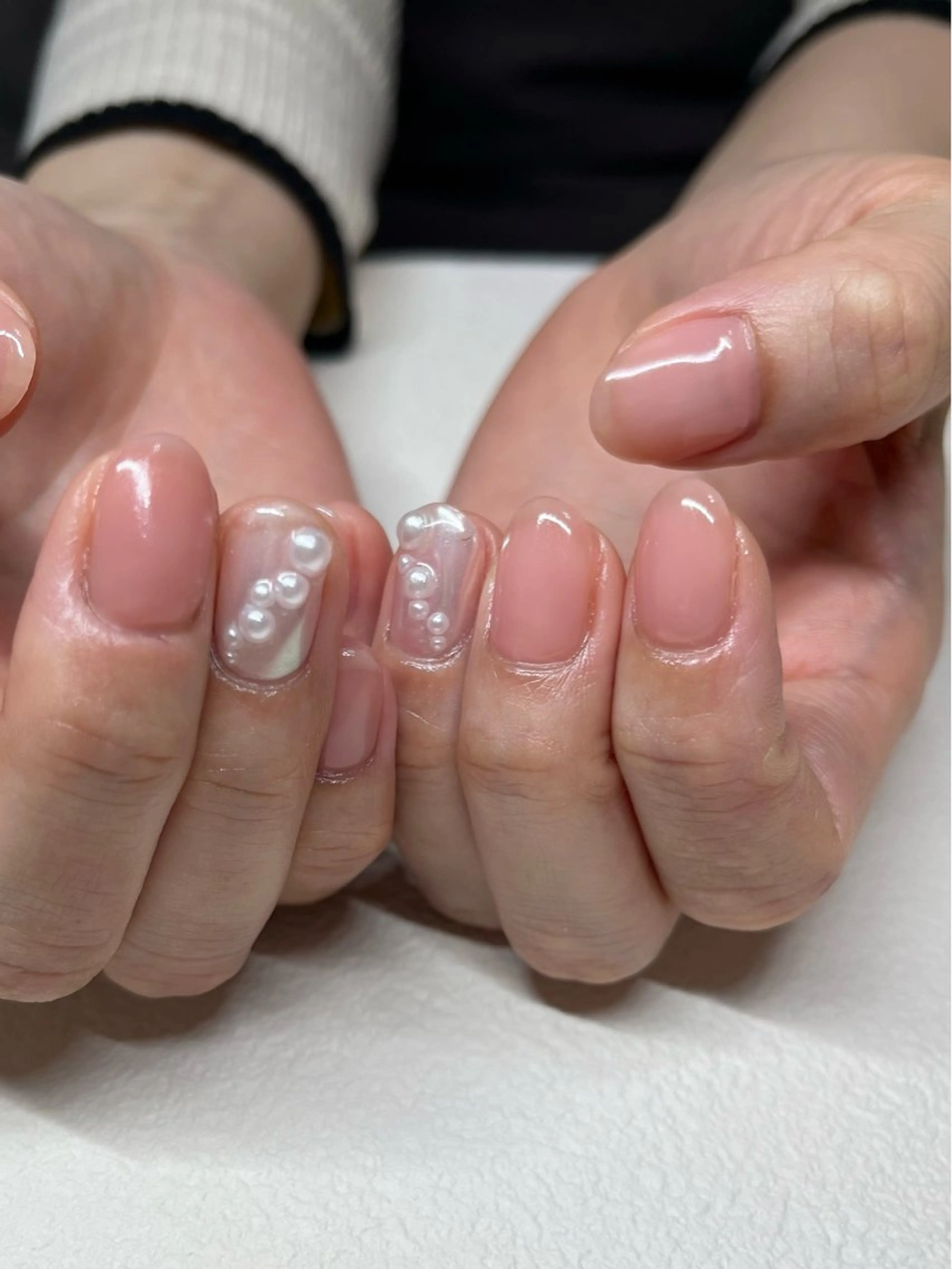 ネイル ピンク HUU.所属・HUU. riko 二俣川のネイルデザイン