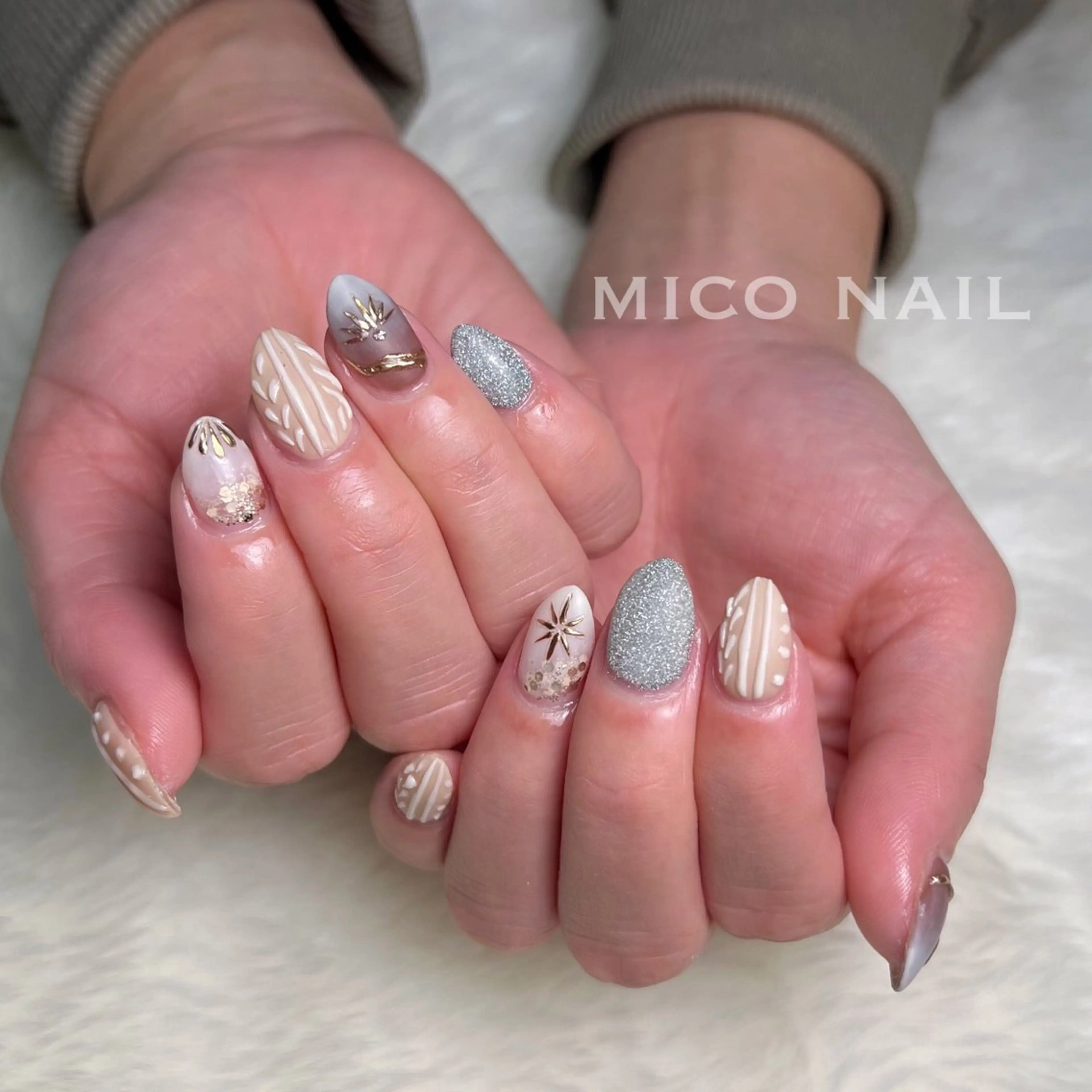 ネイル ハンドネイル mico nailのネイルデザイン