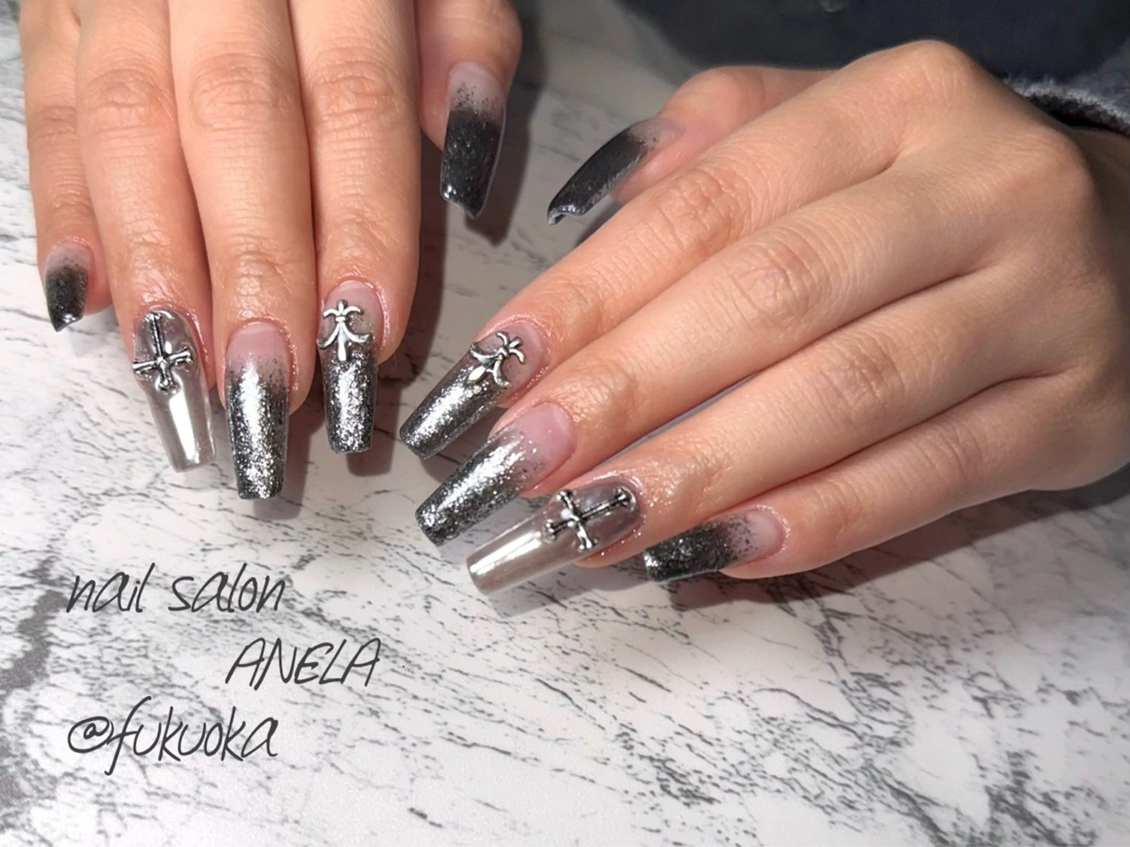 ネイル 長さ出し nail salon ANELA所属・nail salon ANELA mayaのネイルデザイン