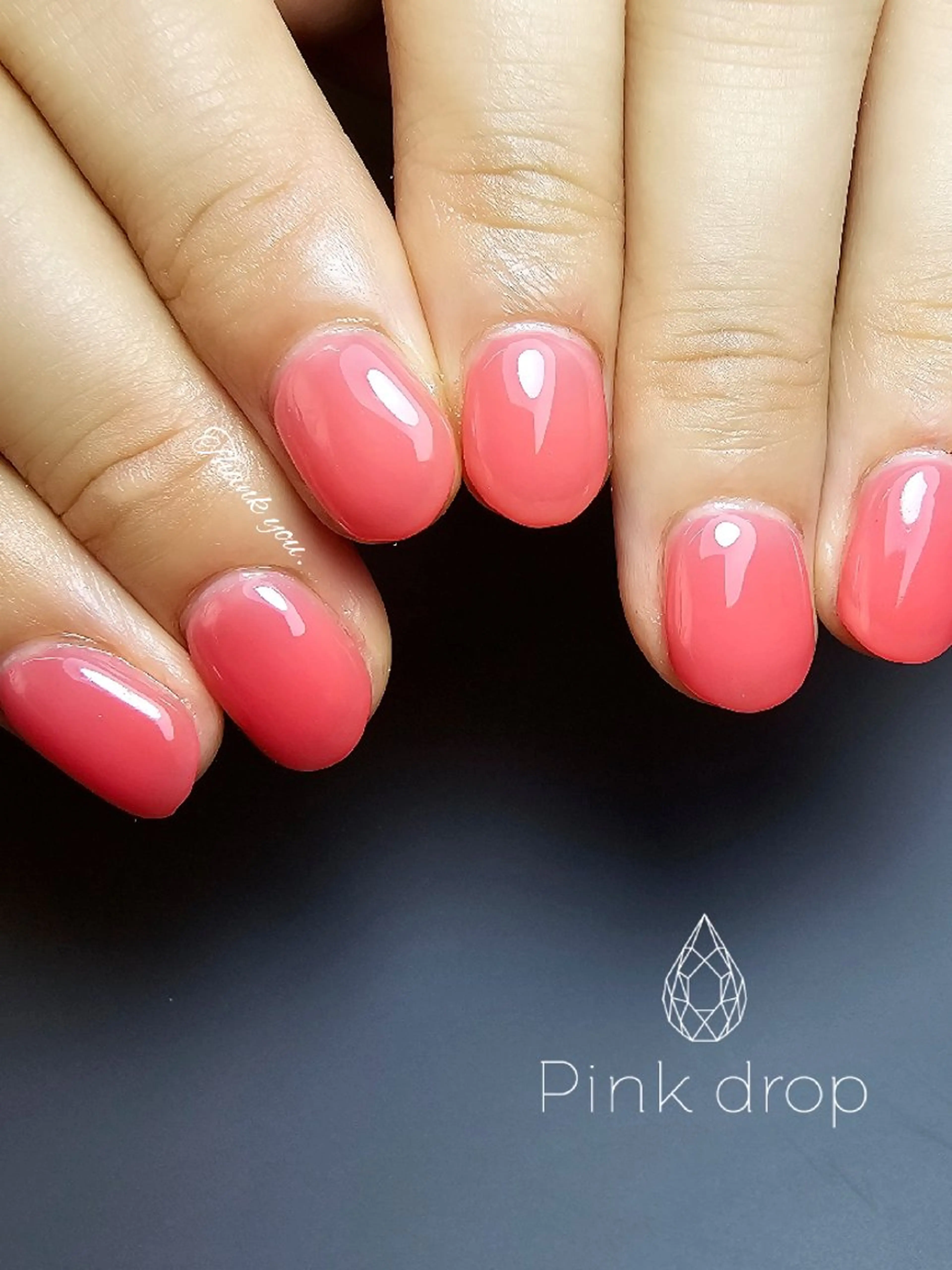 ネイル ワンカラーネイル pinkdrop _sanaeのネイルデザイン