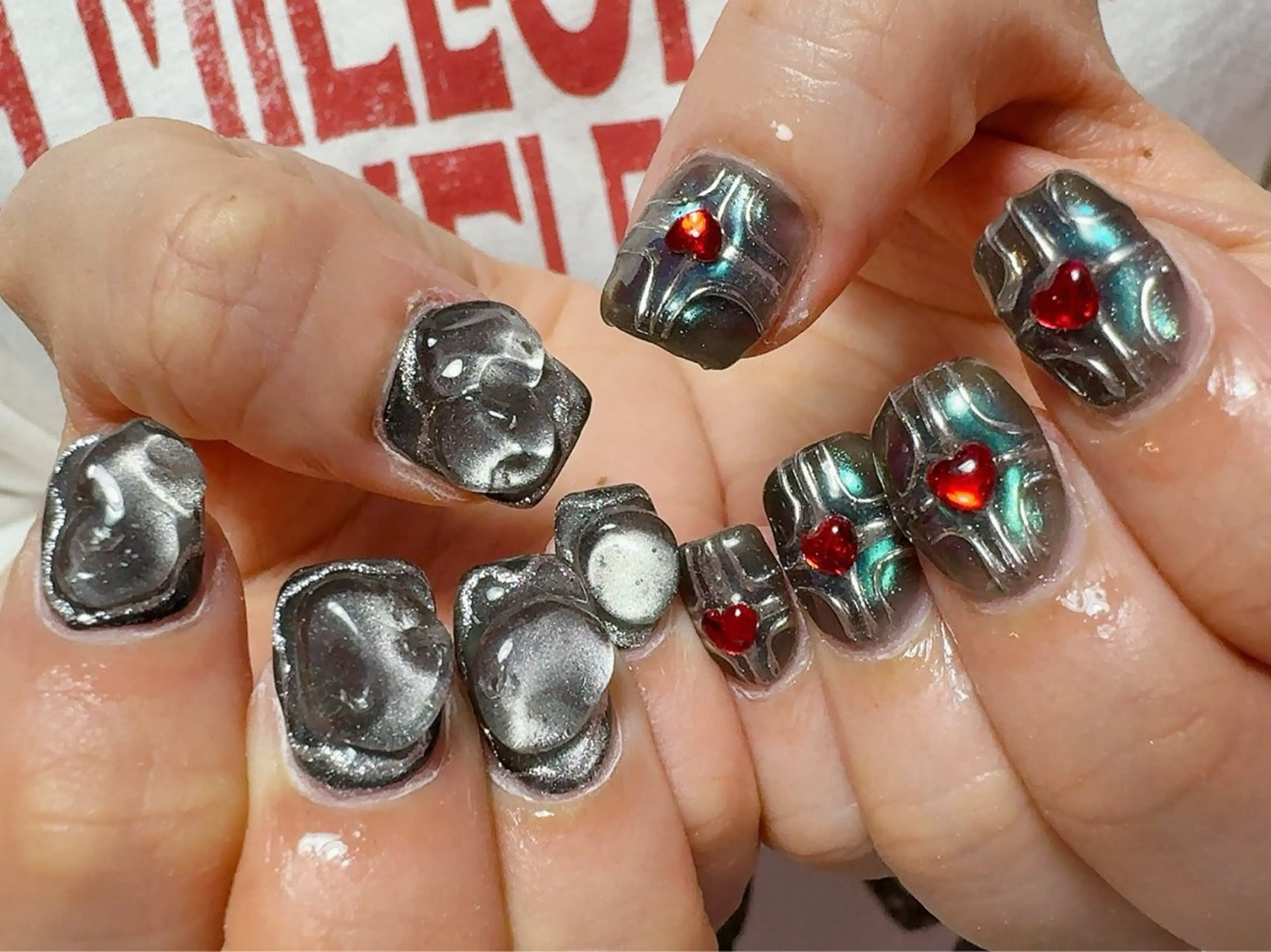 ネイル ハンドネイル Nail Atelier IamI所属・アイアムアイ 大村磨衣のネイルデザイン