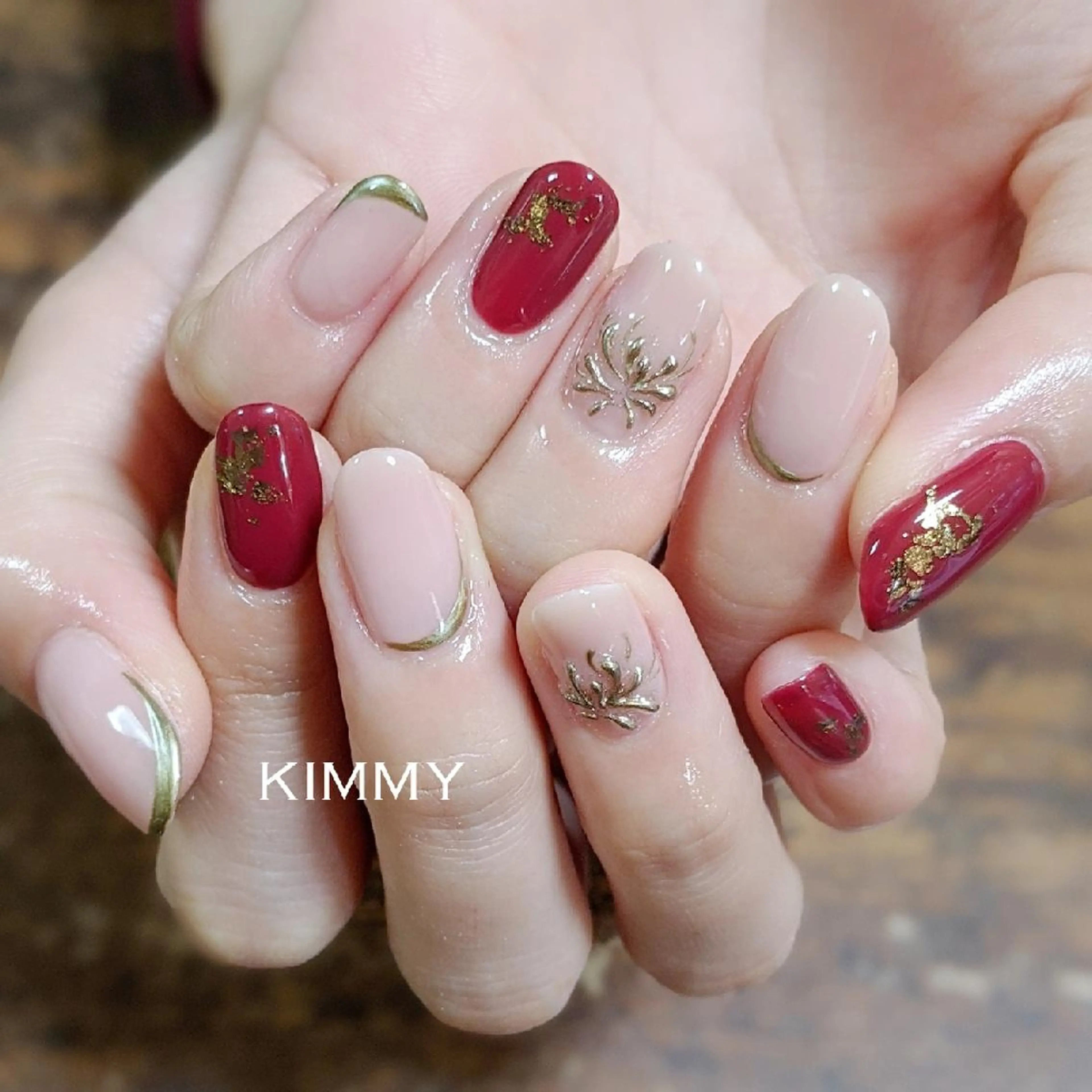 ネイル ハンドネイル kimmy nailsのネイルデザイン