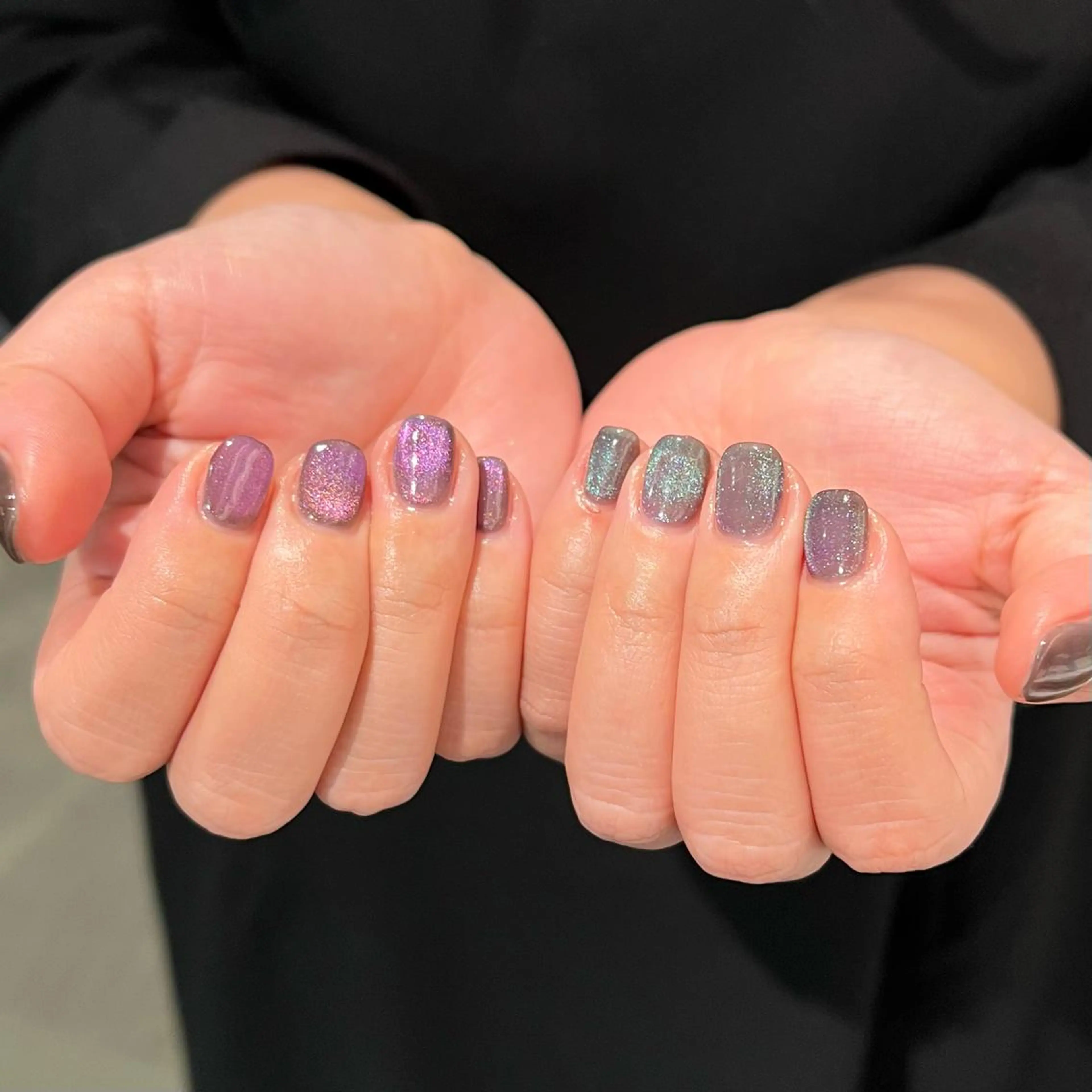 ネイル マグネットネイル ハンドネイル Nico所属・Nico🌛 Karenのネイルデザイン