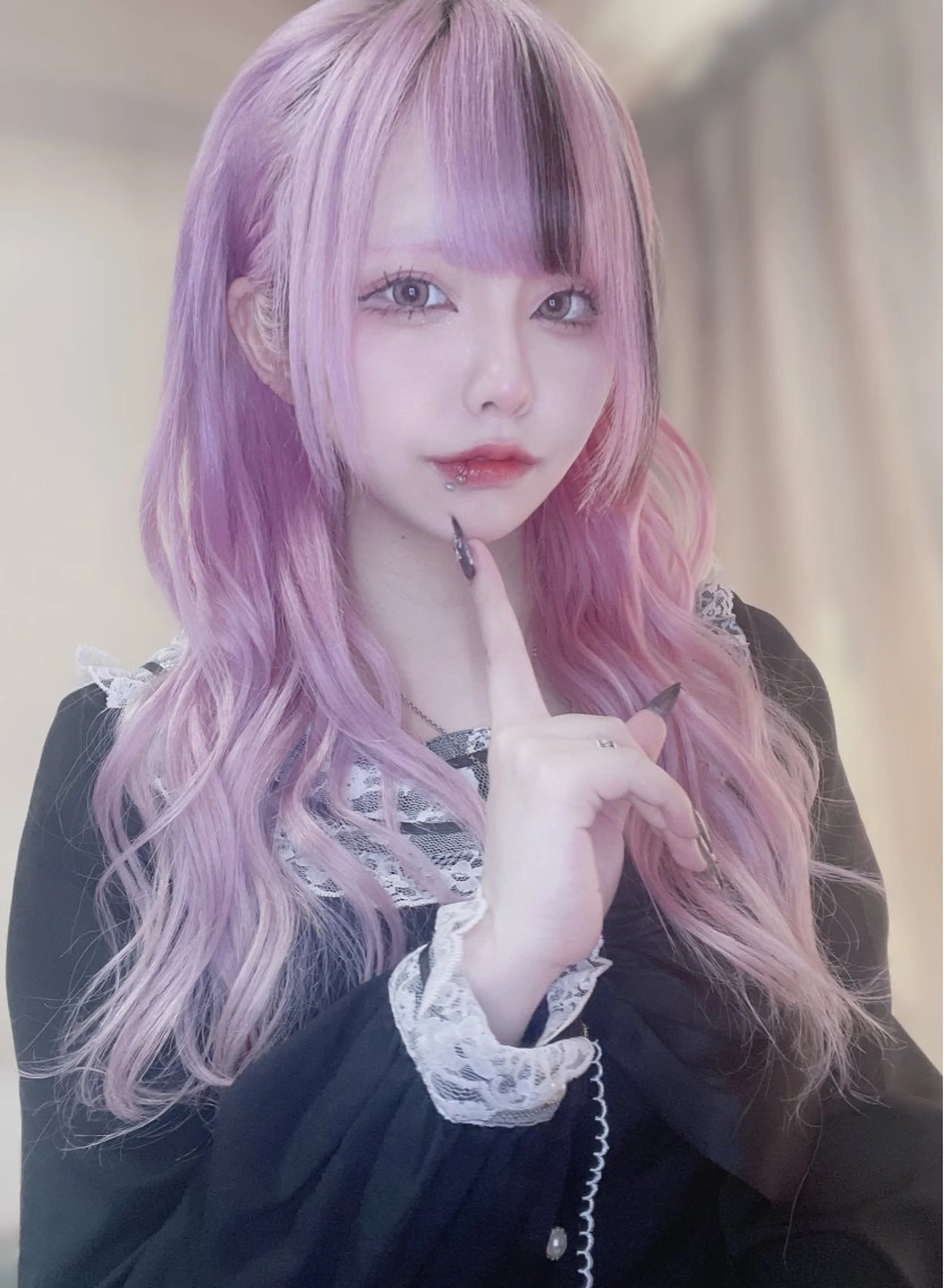 ロング カラー カット ヘアカラー トリートメント エクステ ヘアセット 🐺ウルフの神🐺 /カラー/けいすけのヘアスタイル