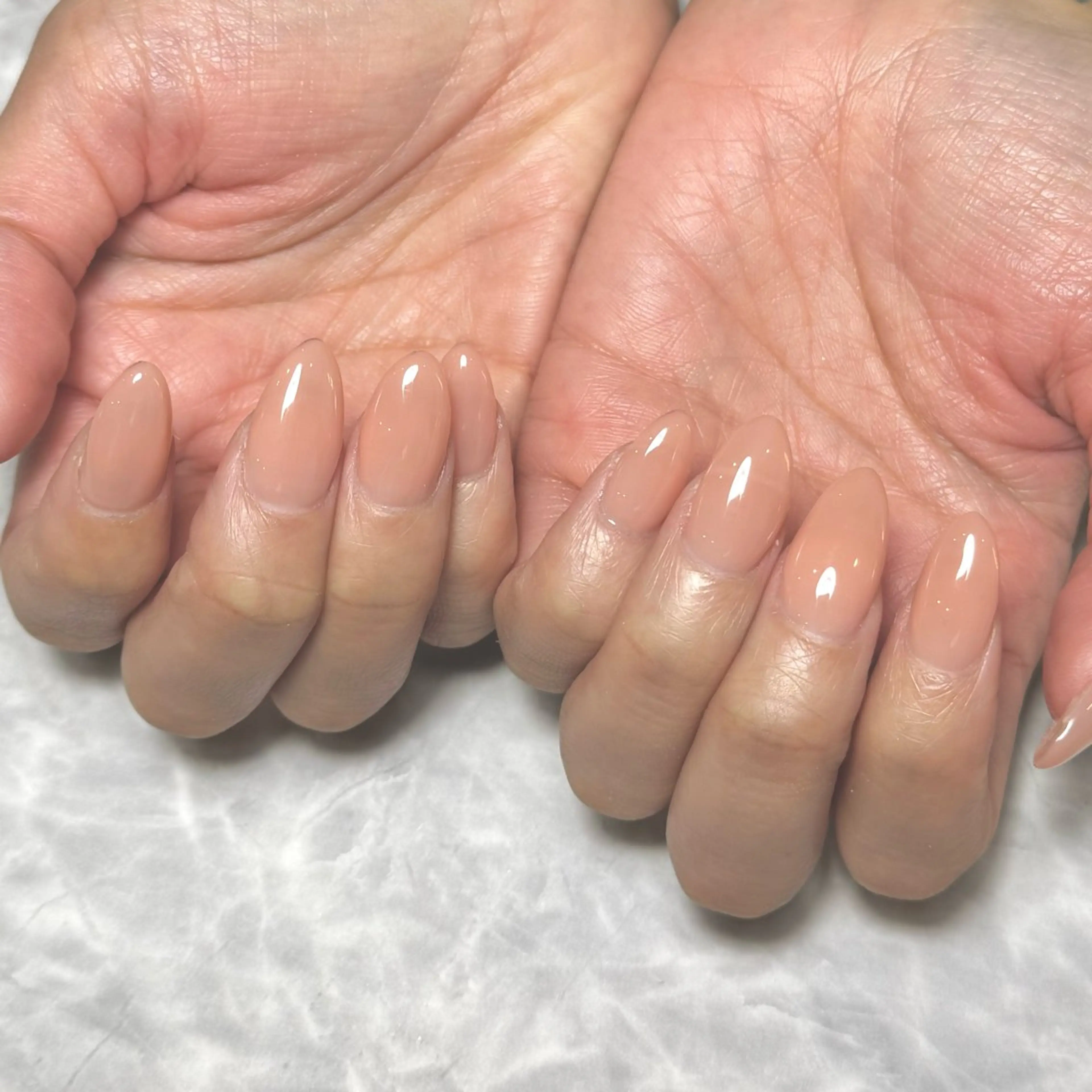 ネイル オフィスネイル シンプルネイル 冬ネイル Nail Salon Lillion【リリオン】所属・lillion karenのネイルデザイン