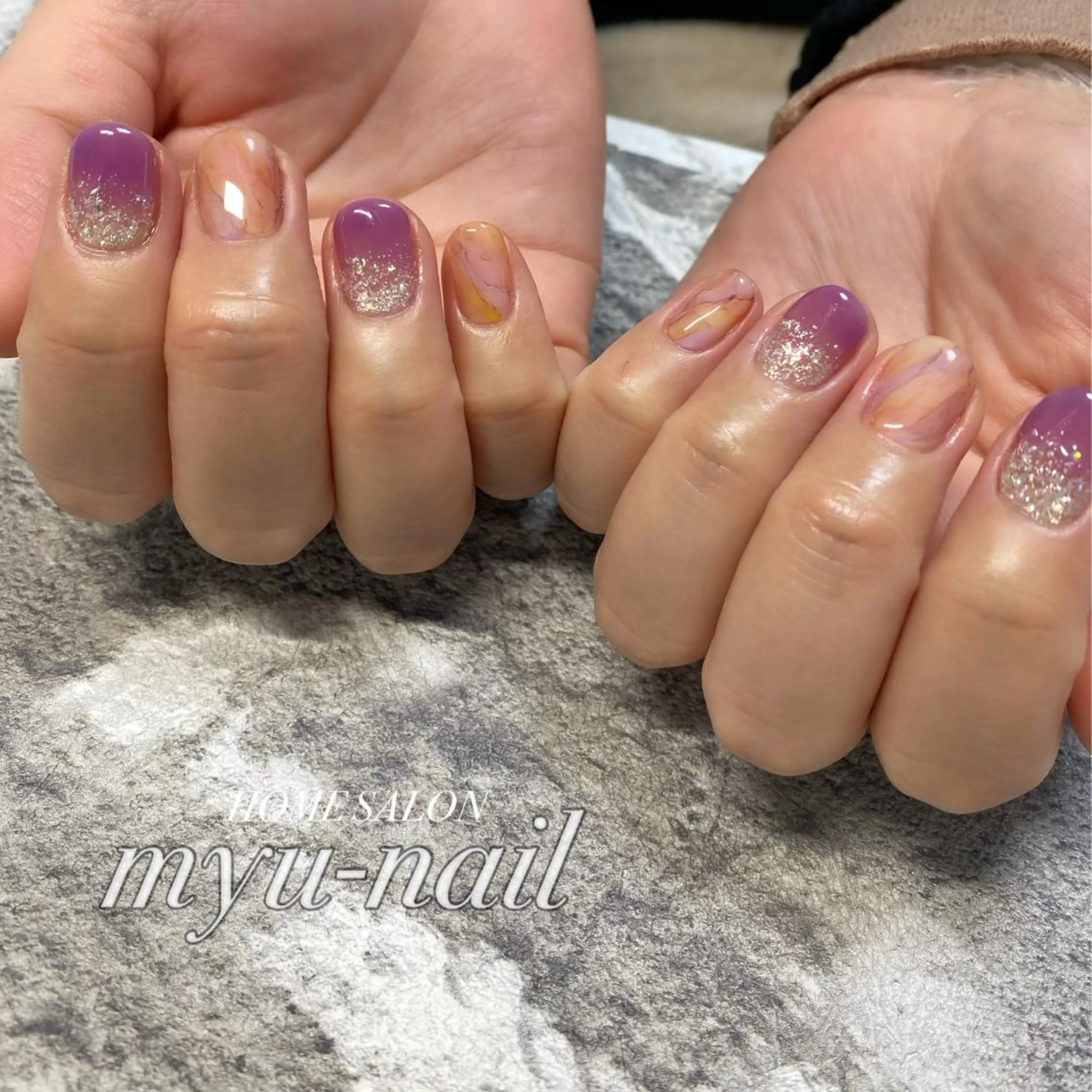 ネイル ホームサロン myu-nailのネイルデザイン