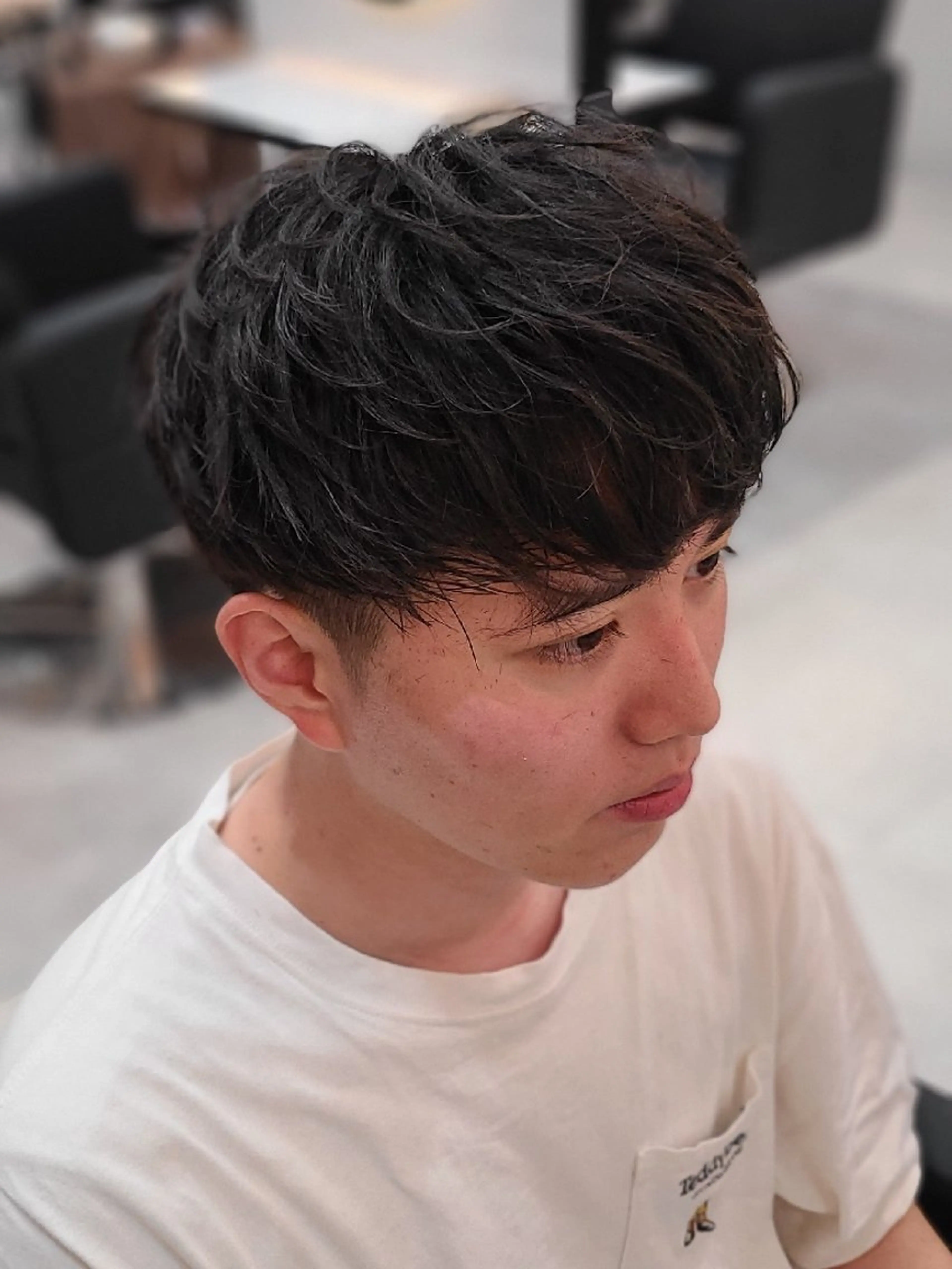 メンズ マッシュ Lapis 名古屋駅前店所属・LEN名古屋/パーマ メンズ特化美容師のヘアスタイル