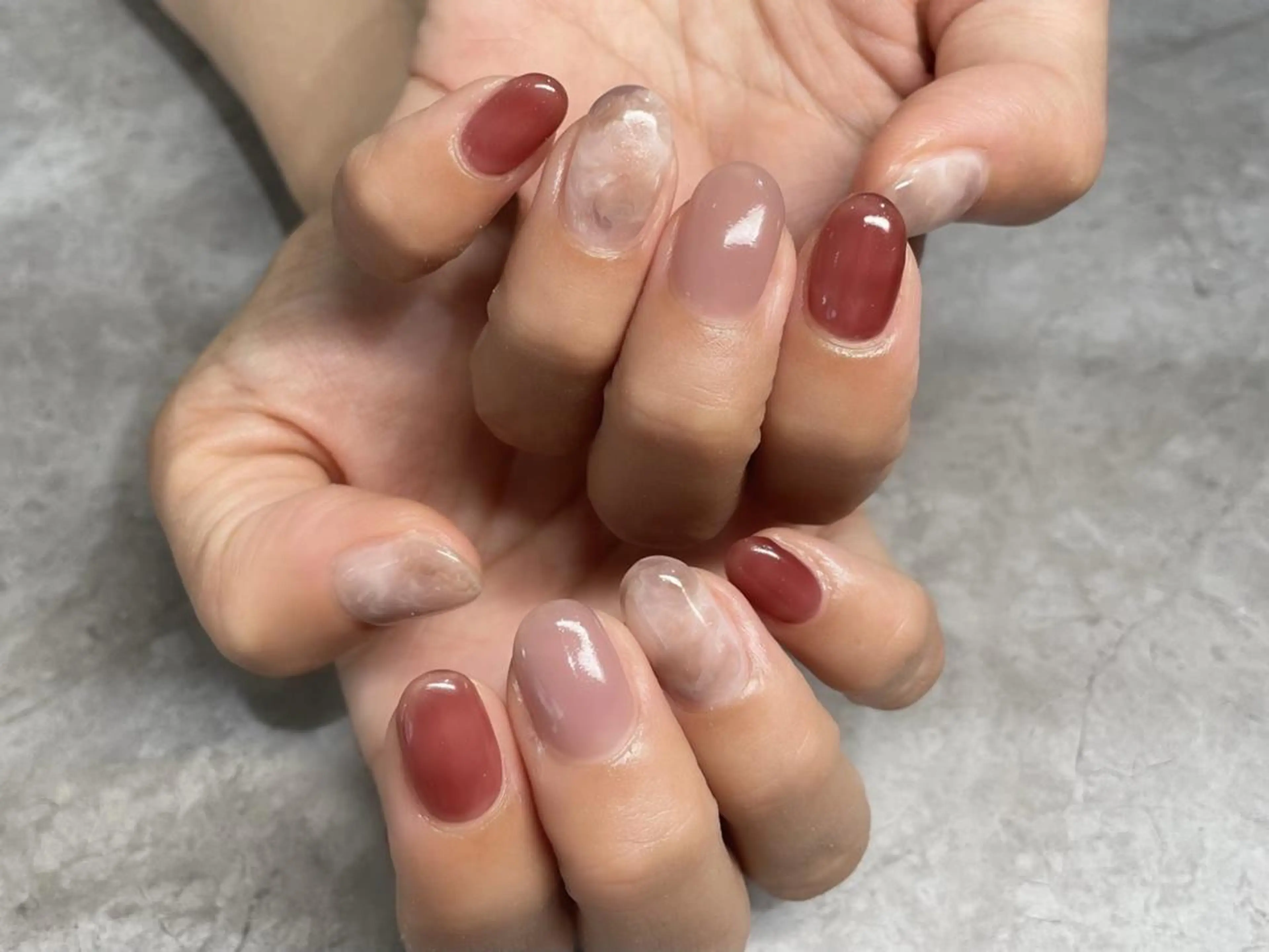 ネイル ストーンネイル Nail Salon Lindaのネイルデザイン