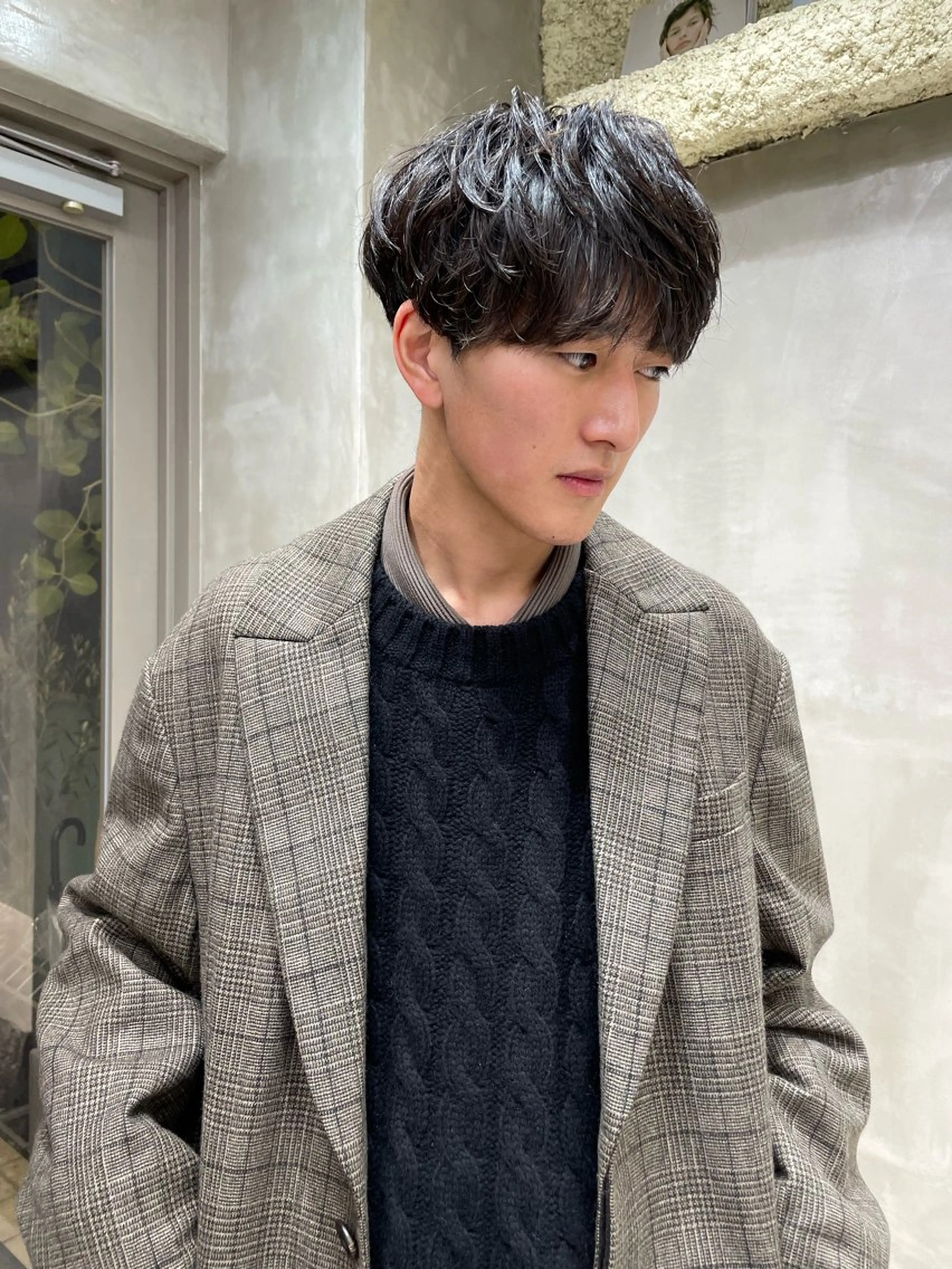 カラー メンズ マッシュ カット the path shogo🌻のヘアスタイル