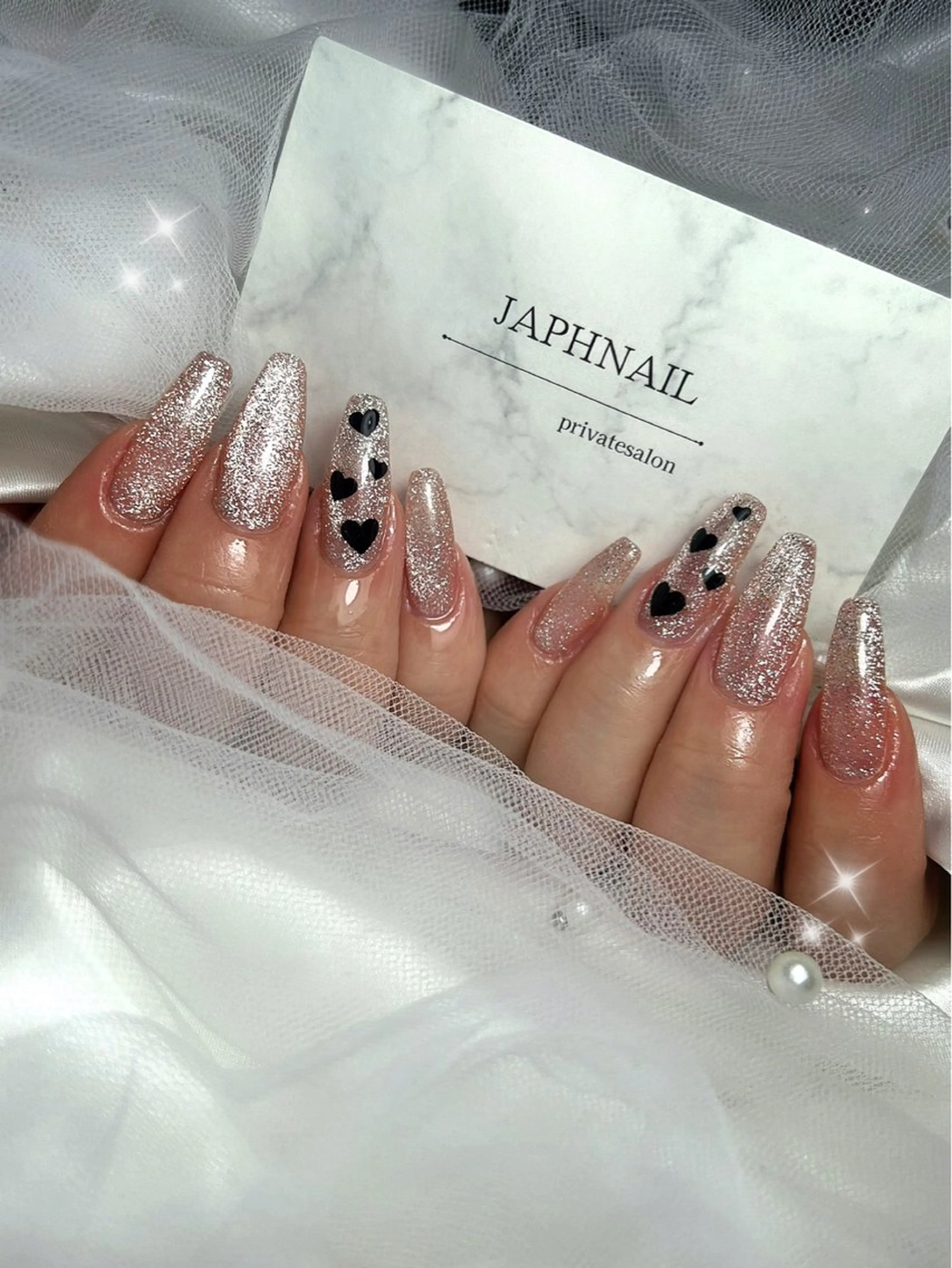 ネイル アートネイル フラッシュネイル マグネットネイル NailSalon /JAPHのネイルデザイン