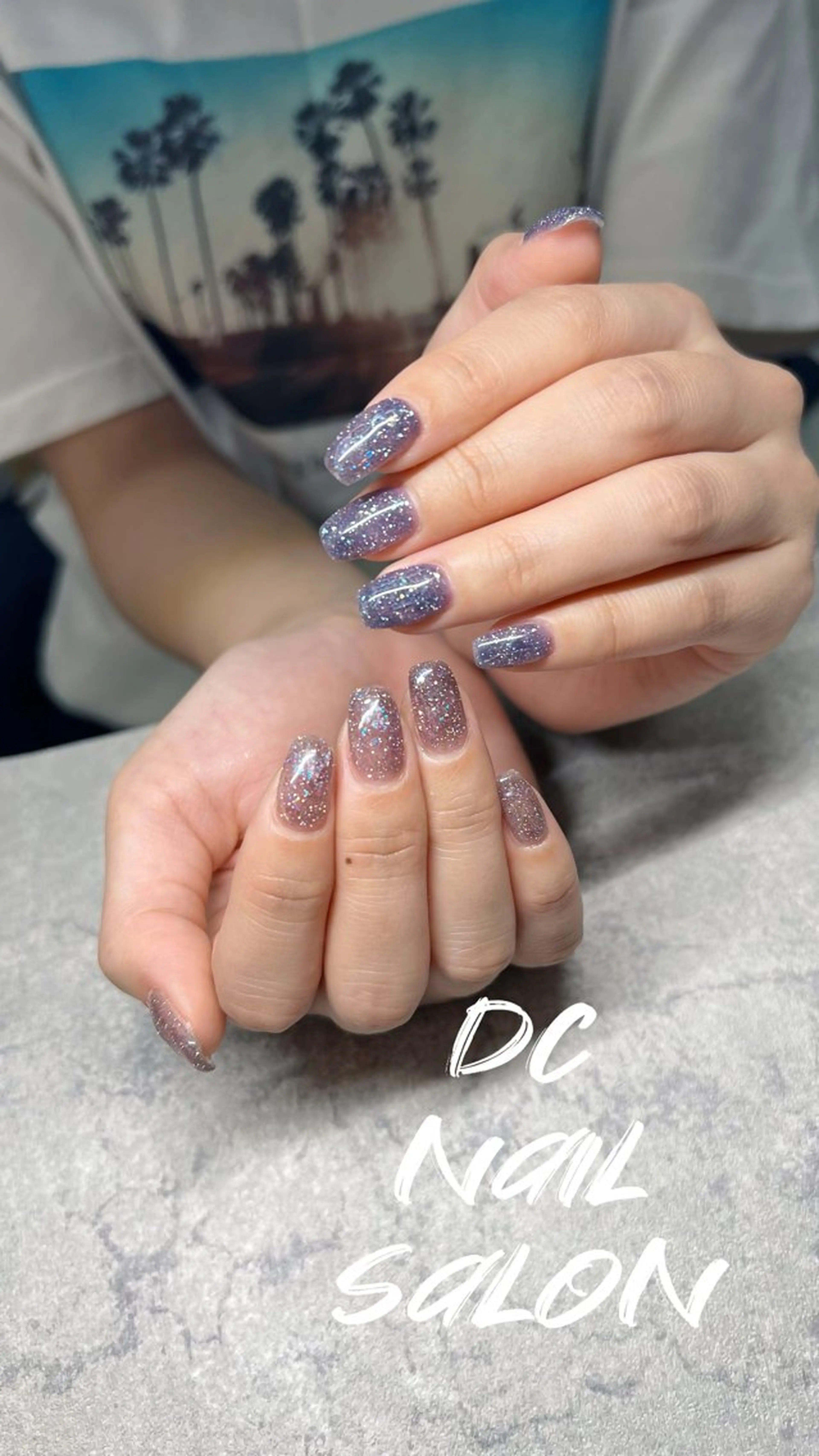 ネイル アートネイル 入学式 フレンチネイル ジェルネイル グラデーション DC nail salonのネイルデザイン
