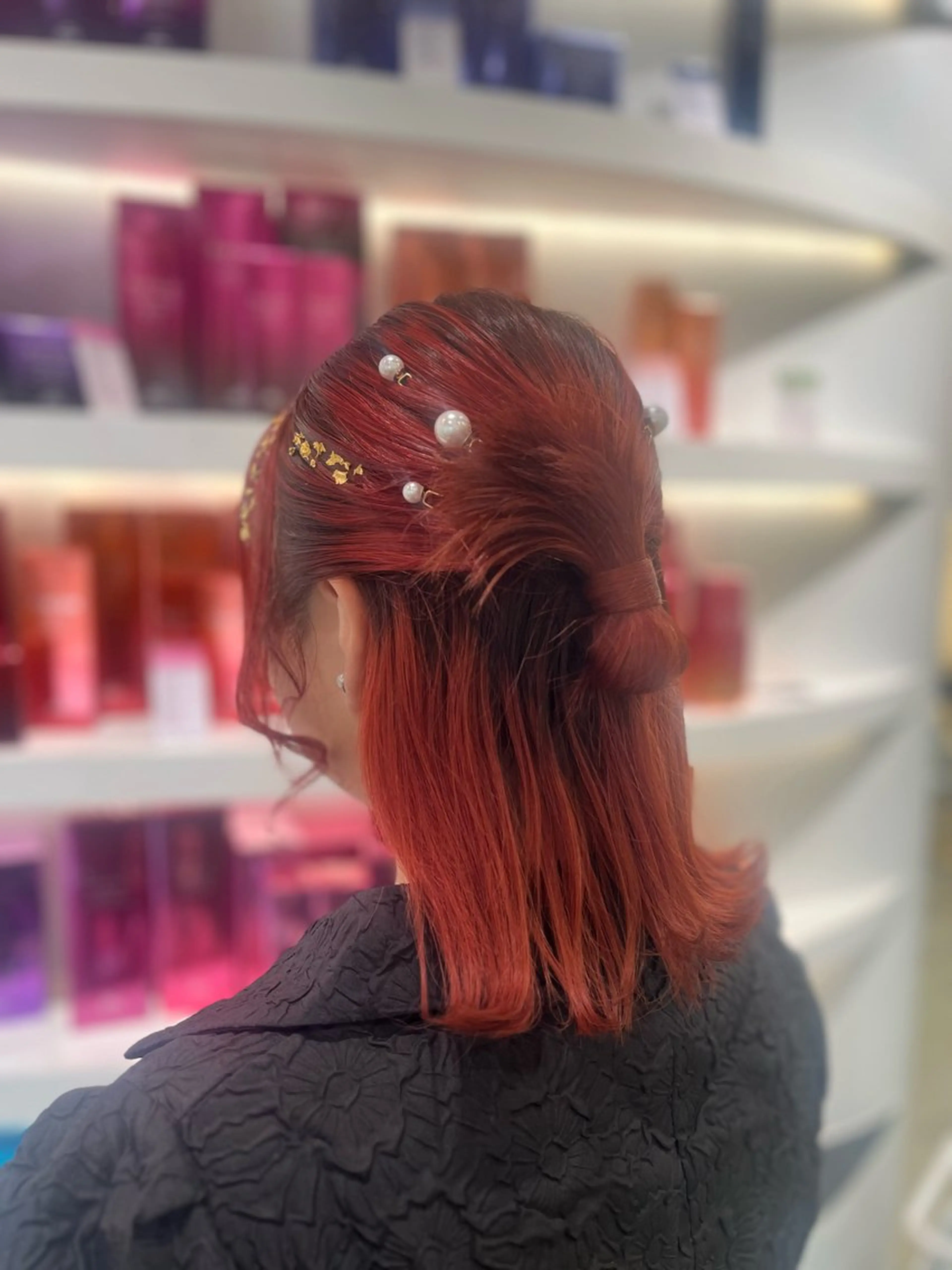 ヘアアレンジ ヘアセット 透明感カラー🫧/ アレンジ/ayanoのヘアスタイル