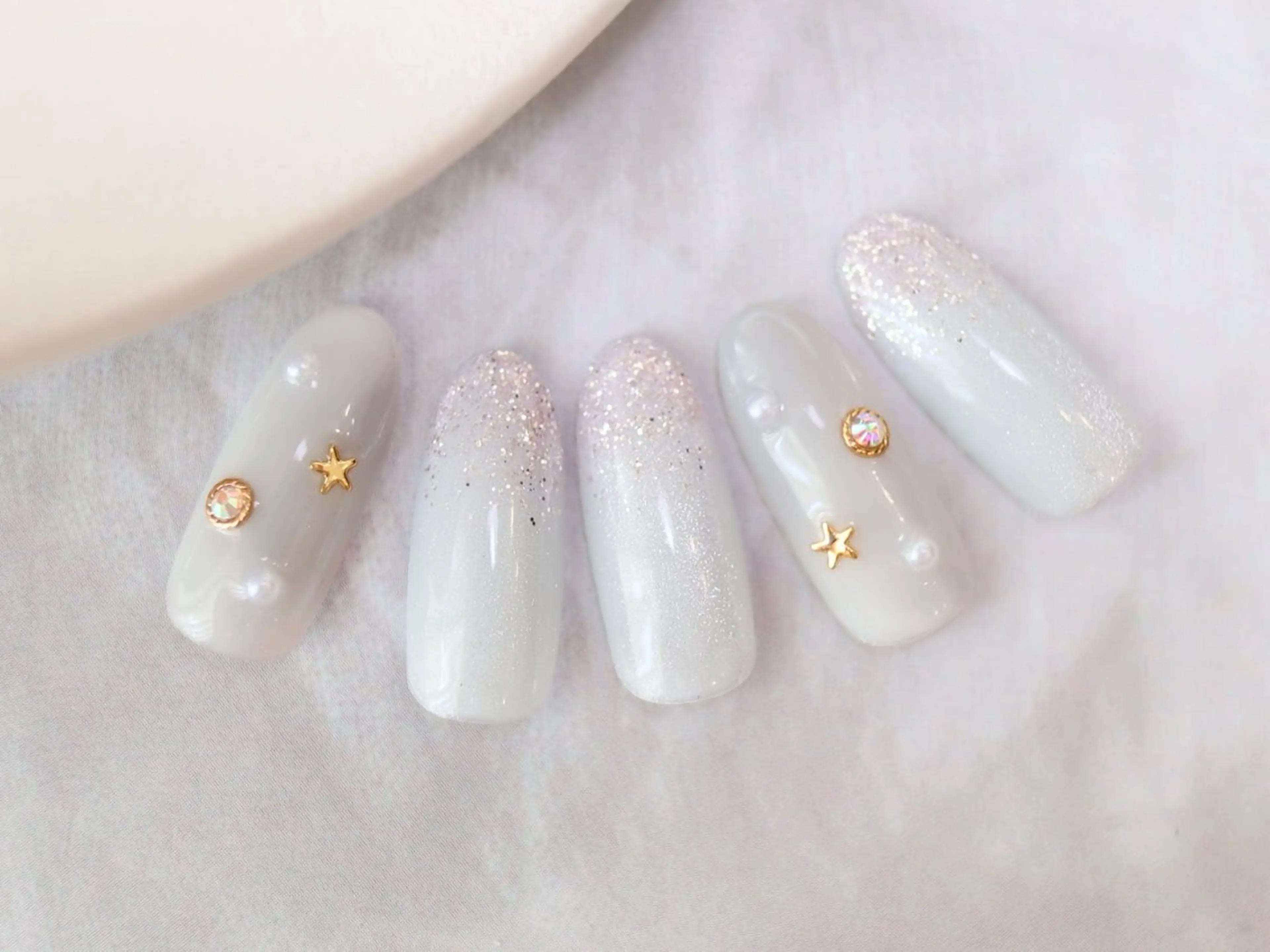 ネイル ハンドネイル TOPAZ恵比寿所属・Tsuno Nagisaのネイルデザイン