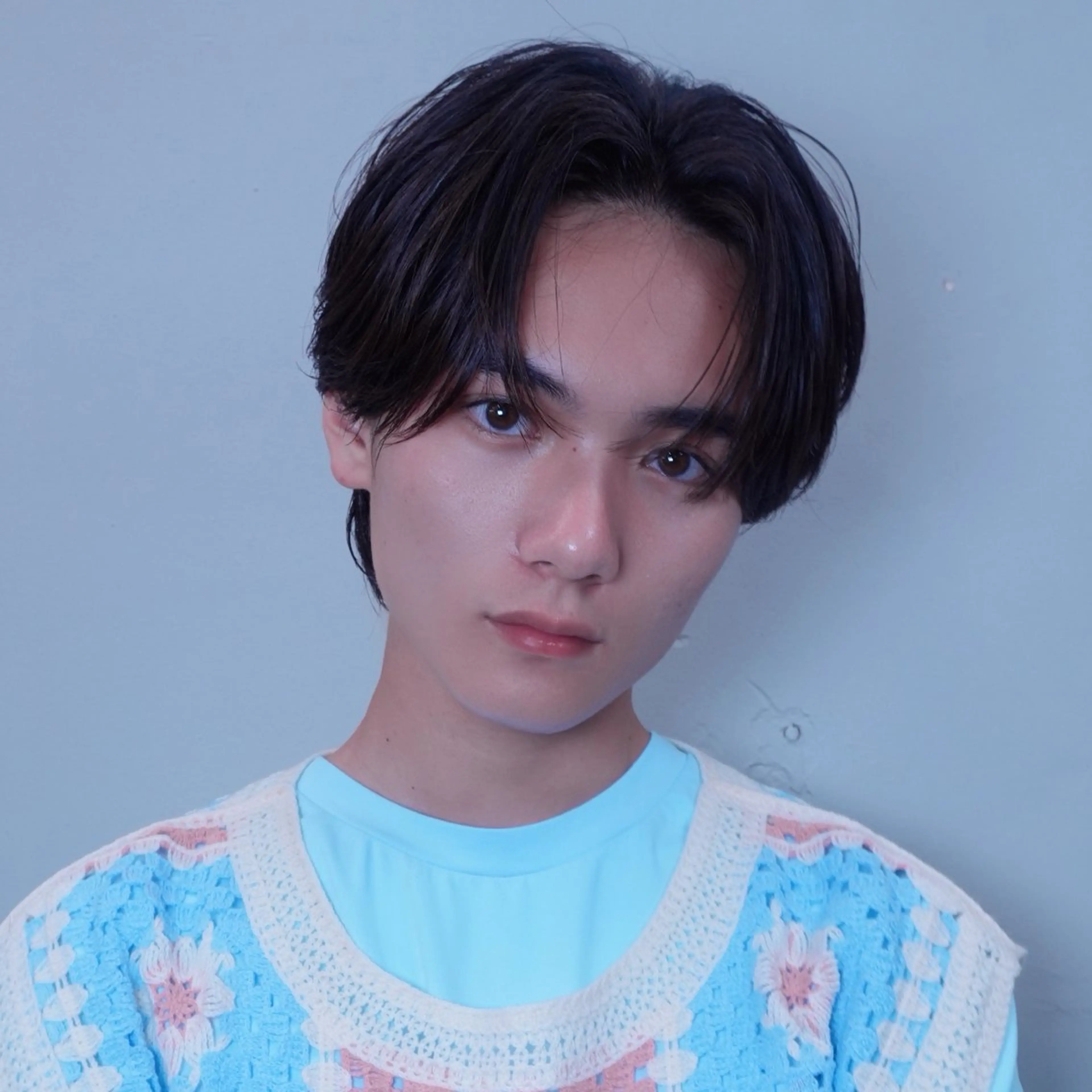 メンズ カット Pia Yakuin所属・岩佐 柚太のヘアスタイル