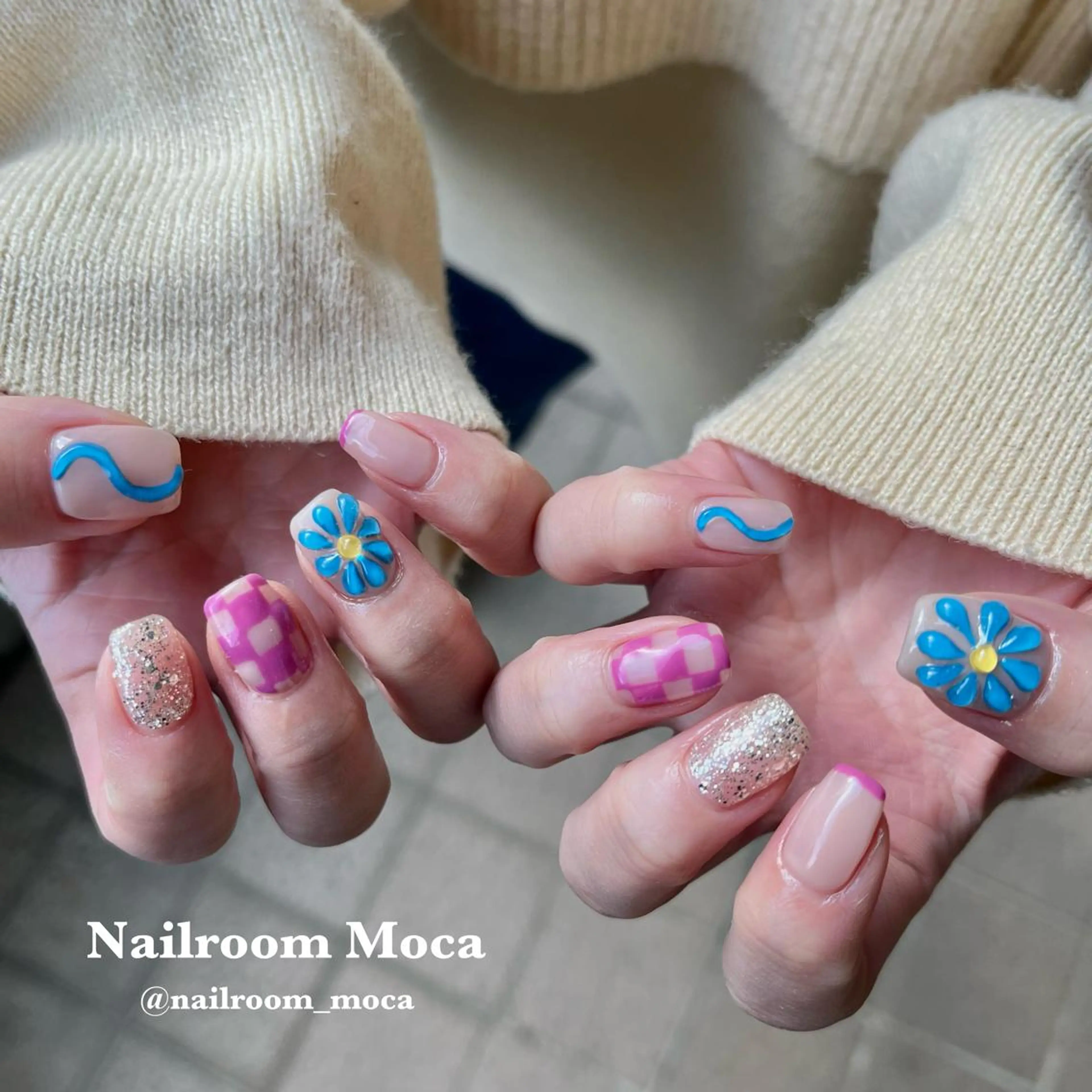 ネイル ハンドネイル Nailroom Mocaのネイルデザイン