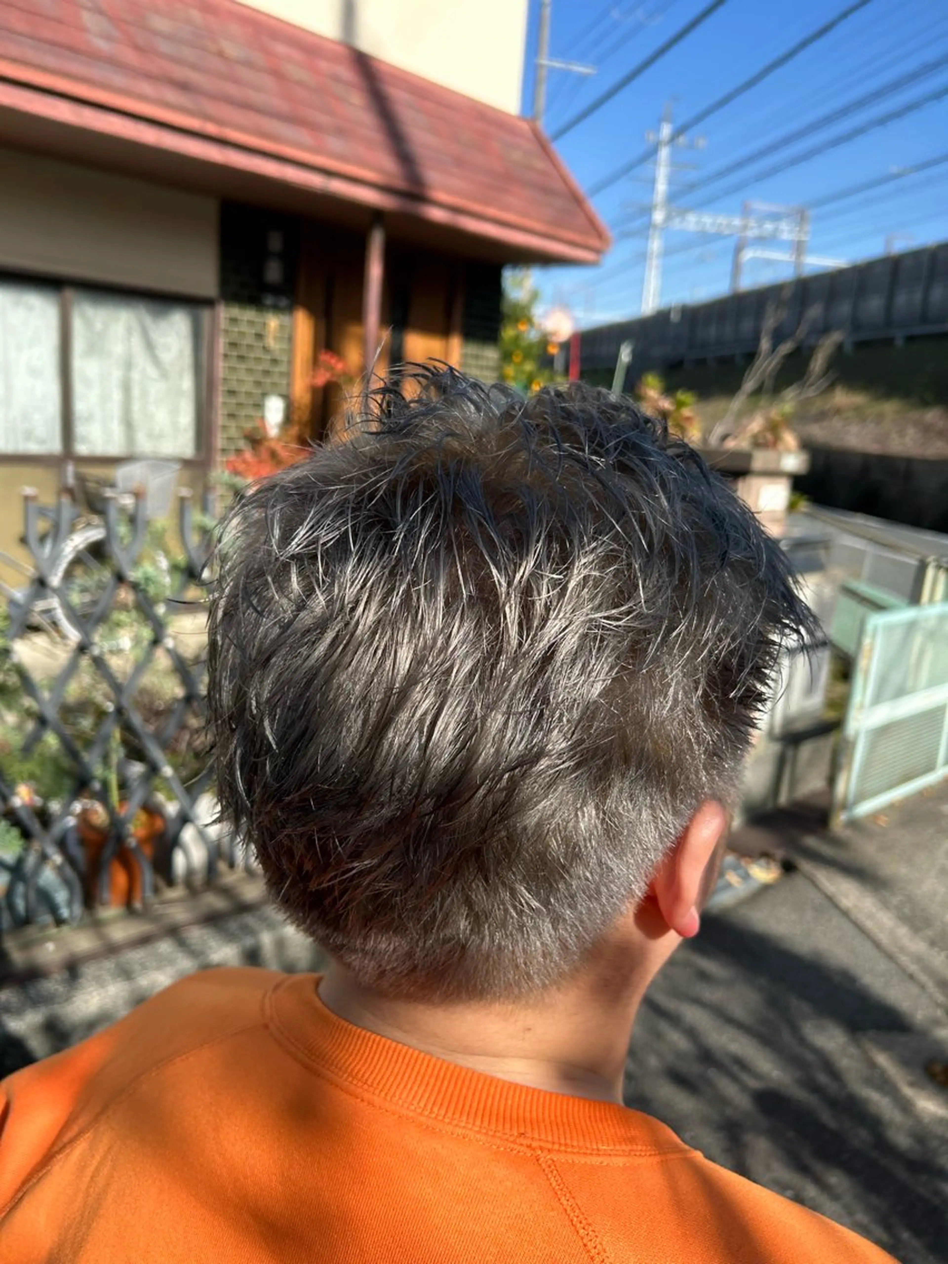 カラー メンズ 💜いわた みはる💜のヘアスタイル