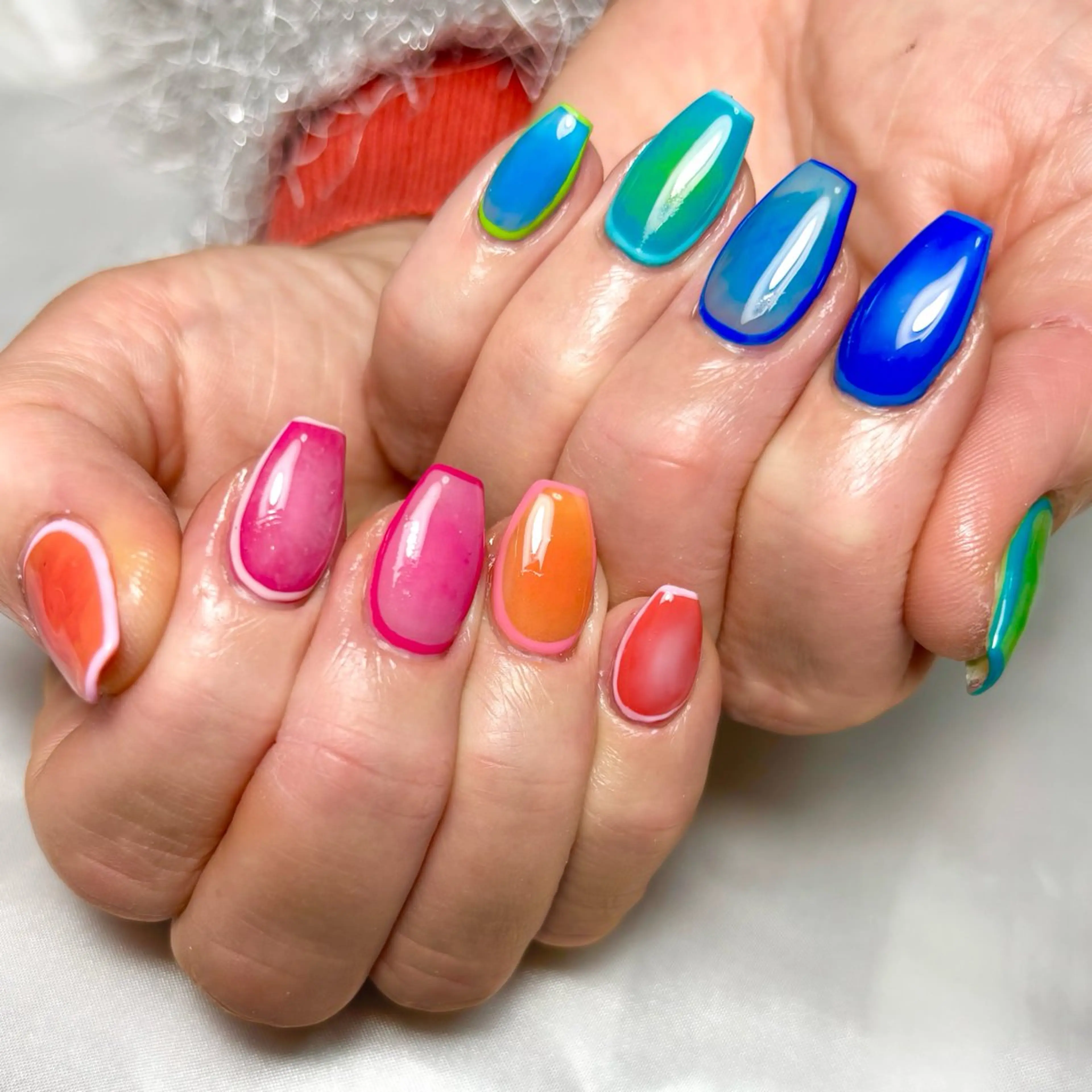 ネイル ハンドネイル nail salon Ecrin所属・前島 稀歩のネイルデザイン