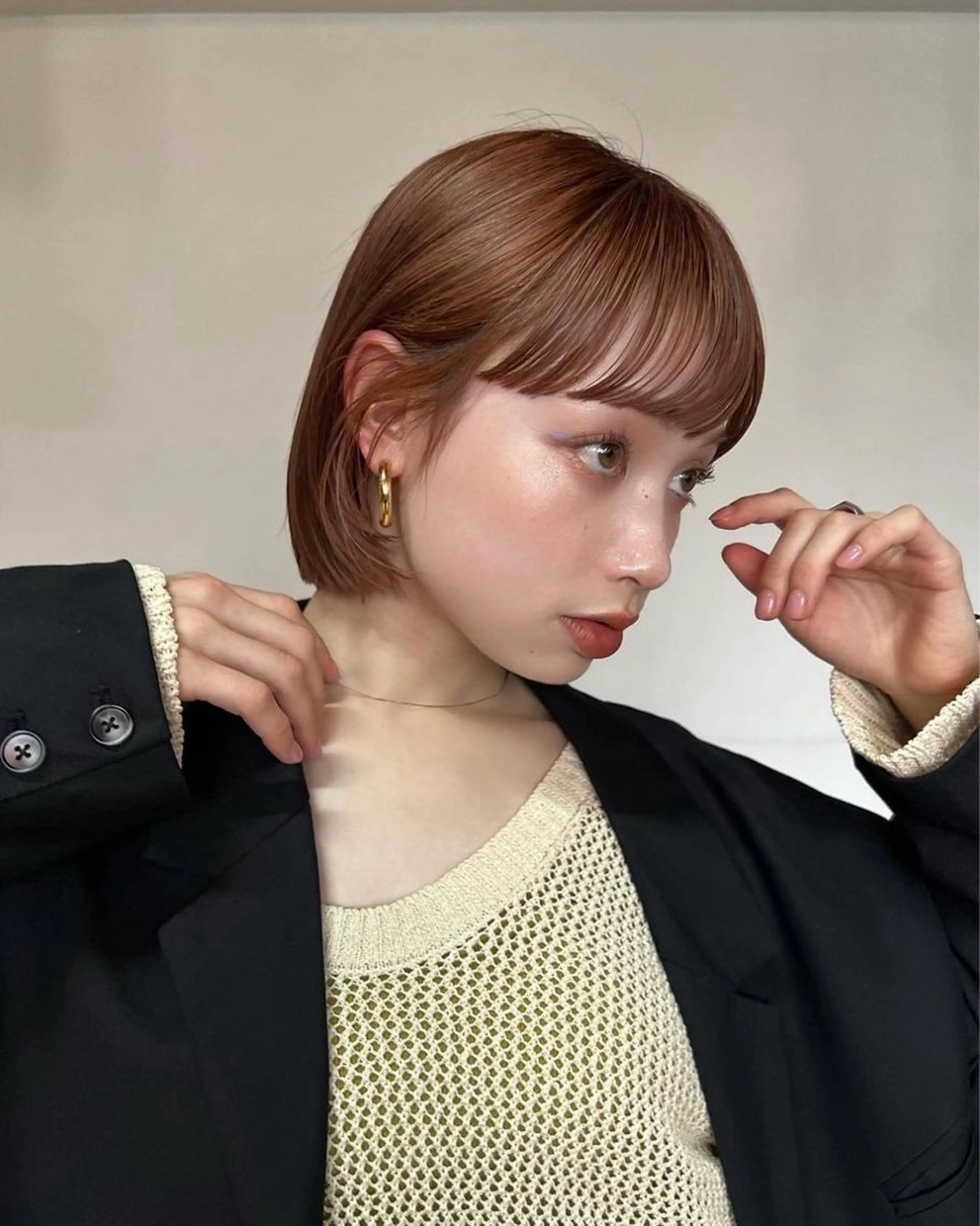ショート 外ハネヘア SALOWIN新潟万代店所属・SaKiho 🎀のヘアスタイル