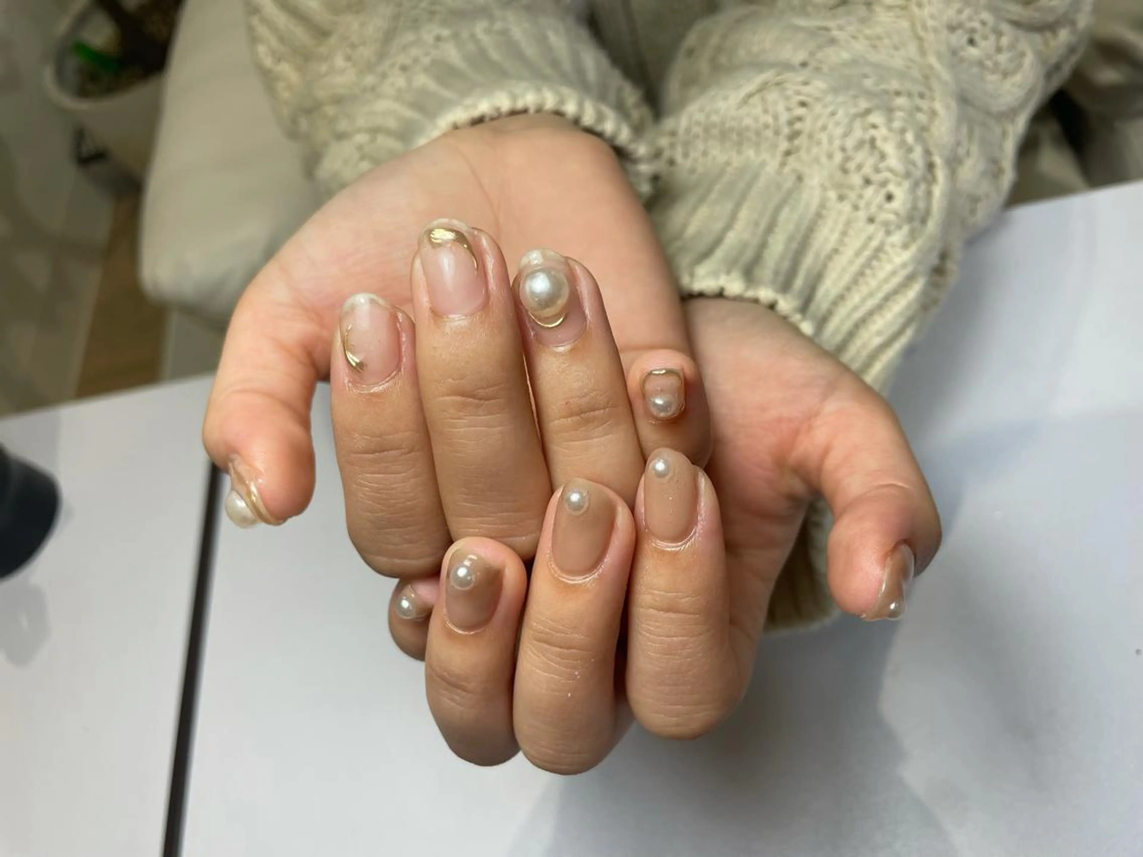 ネイル GO TODAY SHAiRE SALON  岡山店所属・SUE; タケウチのネイルデザイン