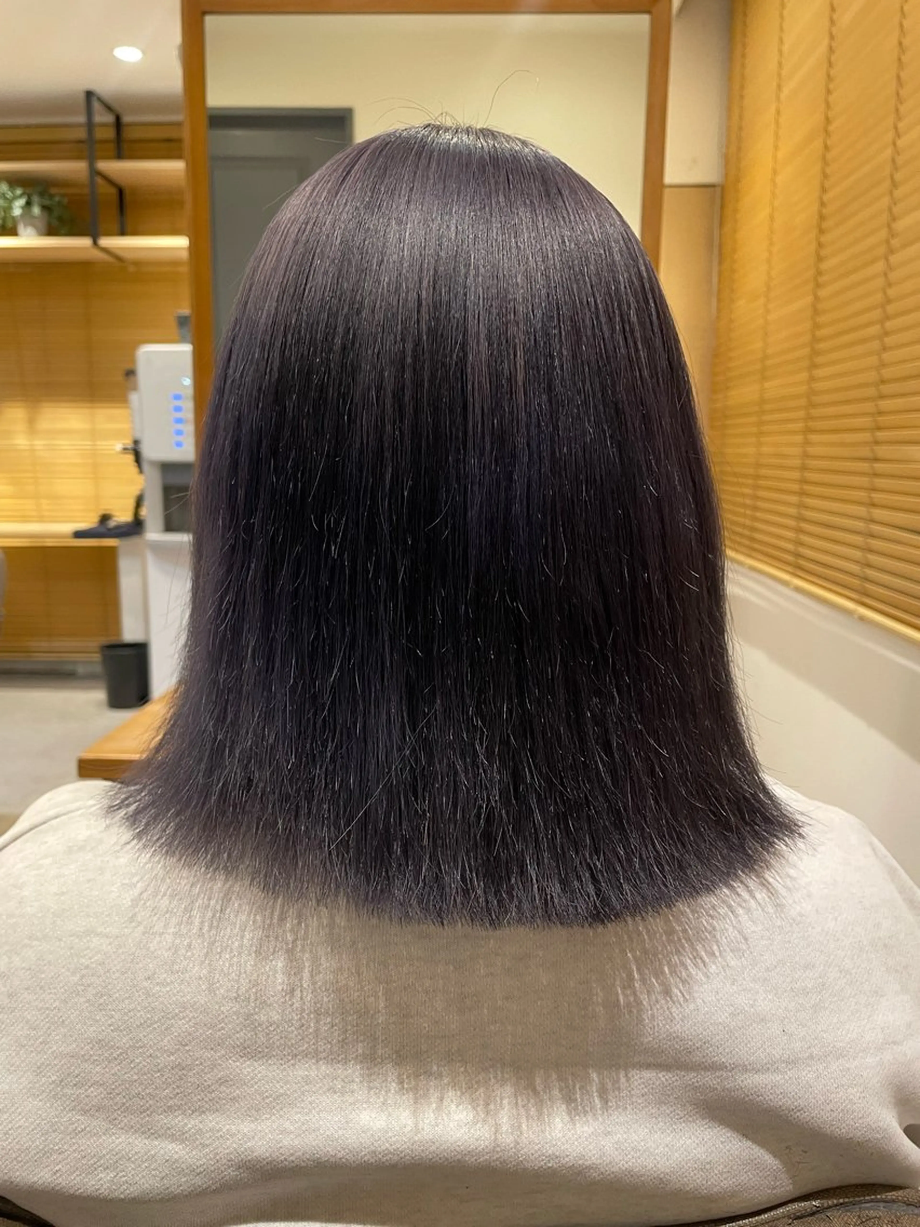 ミディアム カラー ブリーチ ラベンダーカラー PRINTEMPS by flammeum 大和店所属・🪼flammeum 宮﨑 瑠華のヘアスタイル