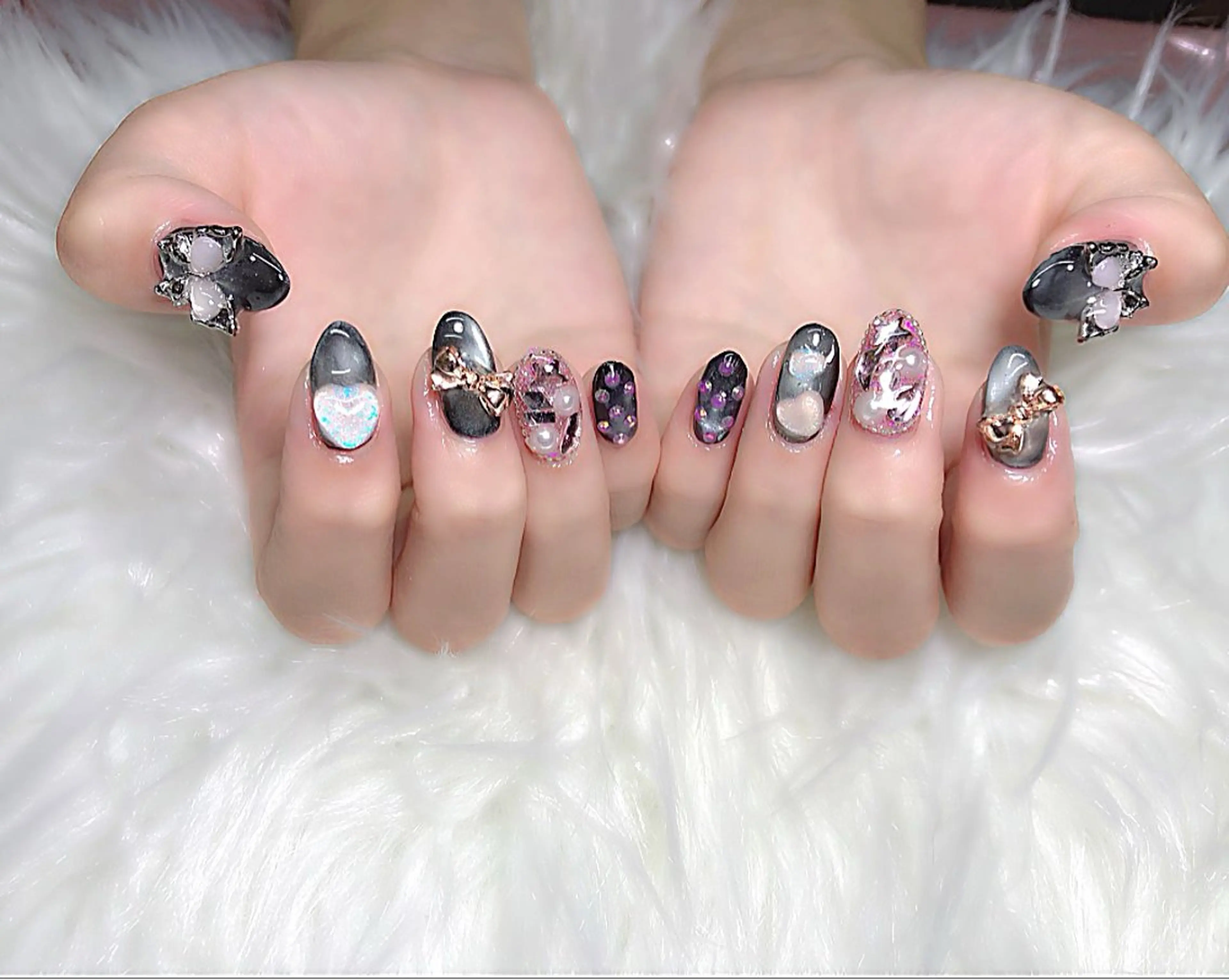 ネイル ハンドネイル 中国整体院中の ネイルサロン💅のネイルデザイン