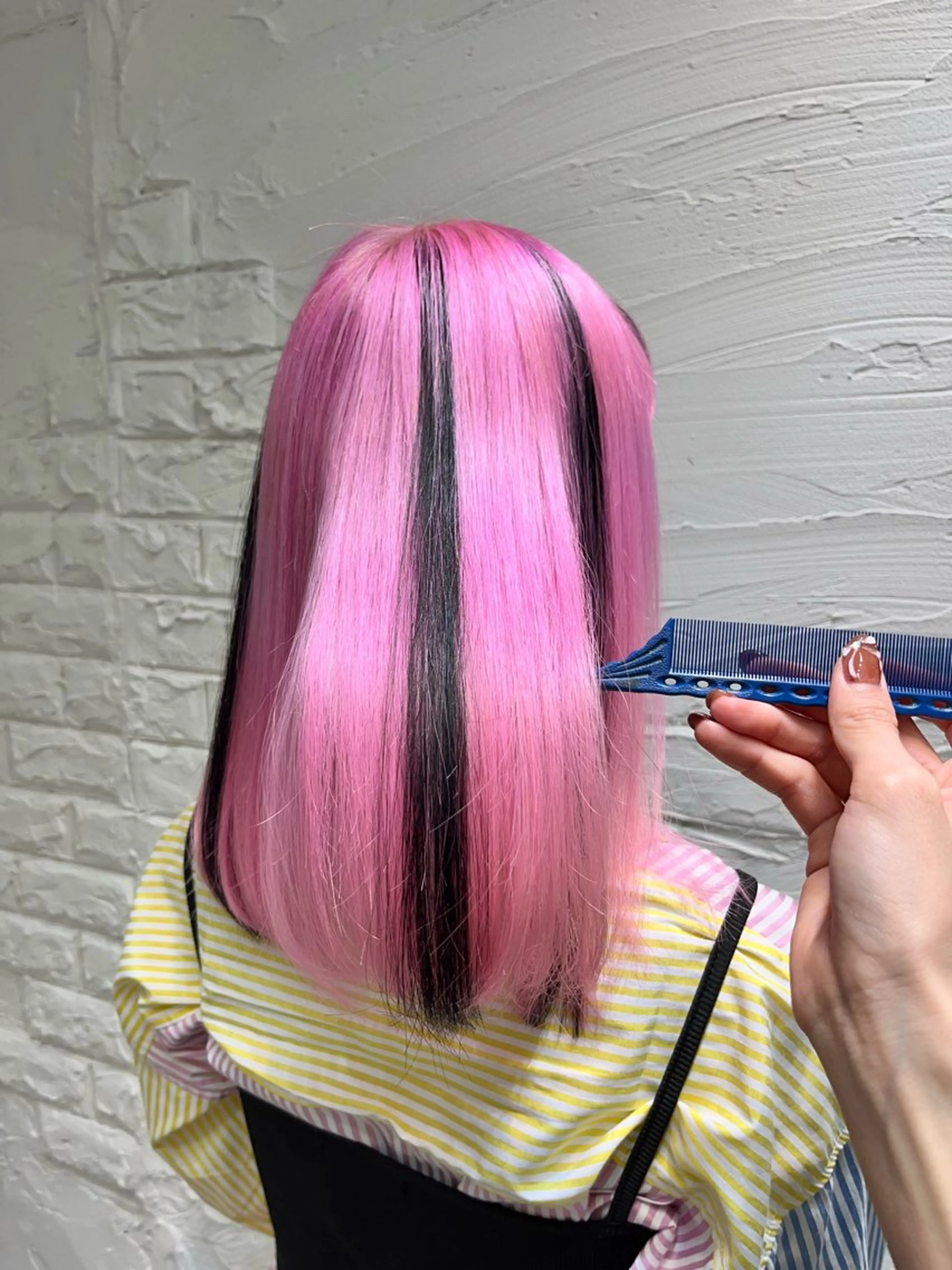 ミディアム カラー ヘアカラー uros.所属・🩵aiko / モデル募集中️🩵のヘアスタイル