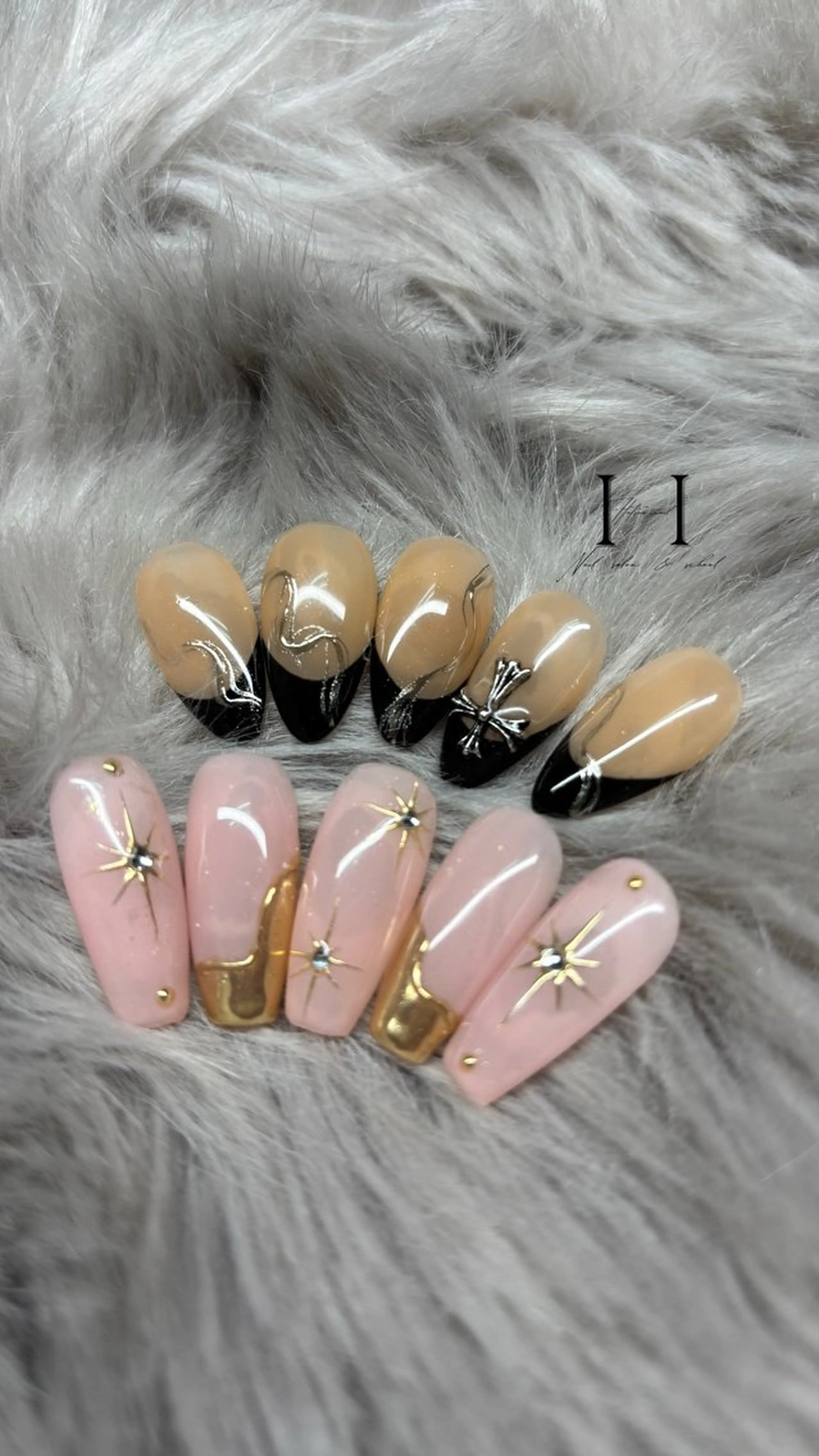 ネイル ミラーネイル ハンドネイル Hatsuu nail所属・HatsuuNail アリスのネイルデザイン