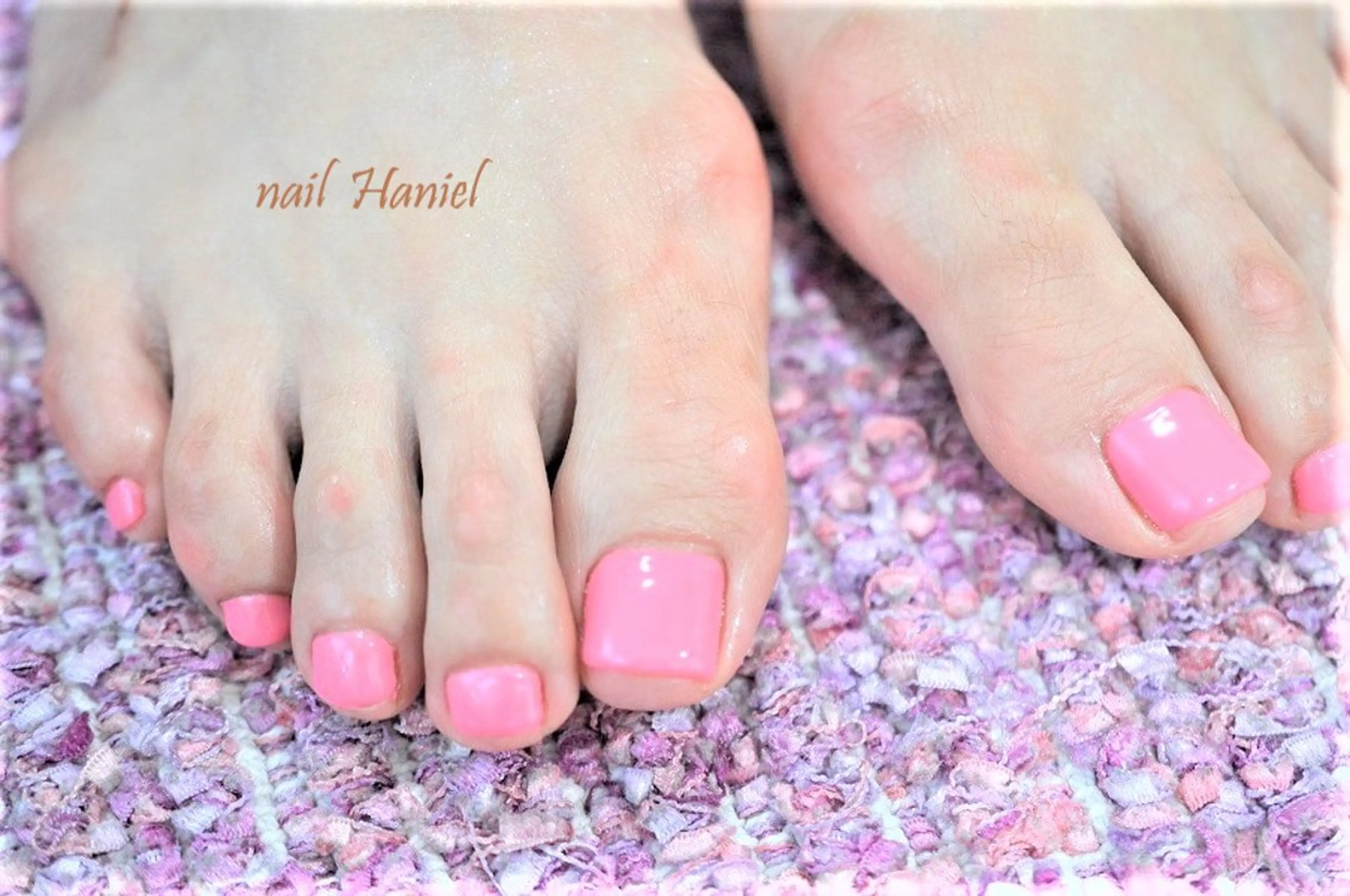 ネイル アートネイル フットネイル ジェルネイル グラデーション オフィスネイル nail Haniel所属・半蔵門サロンハニエル 魅神 ちよのネイルデザイン