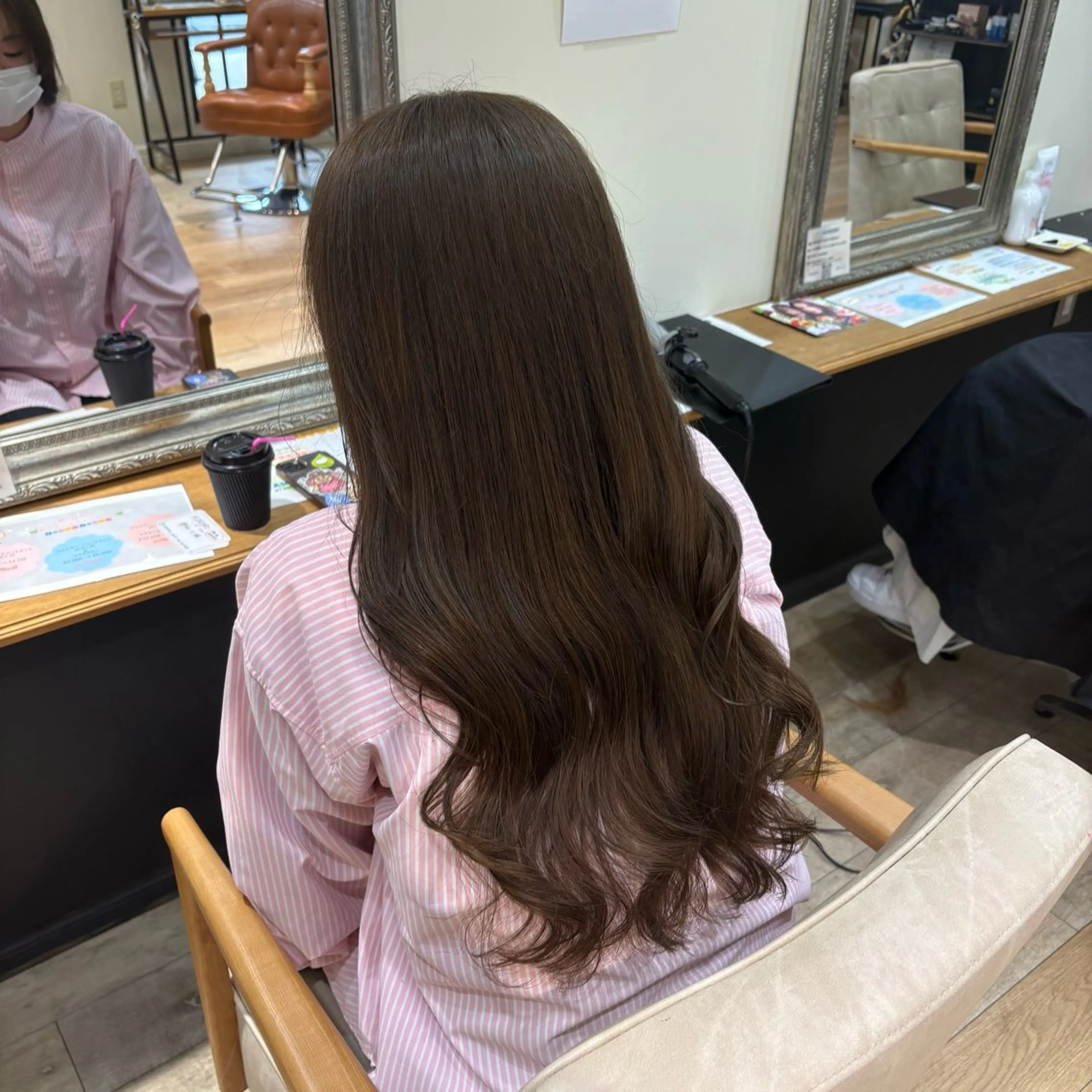 カラー ヘアカラー トリートメント しおり/🍬 KOKORO🤍のヘアスタイル