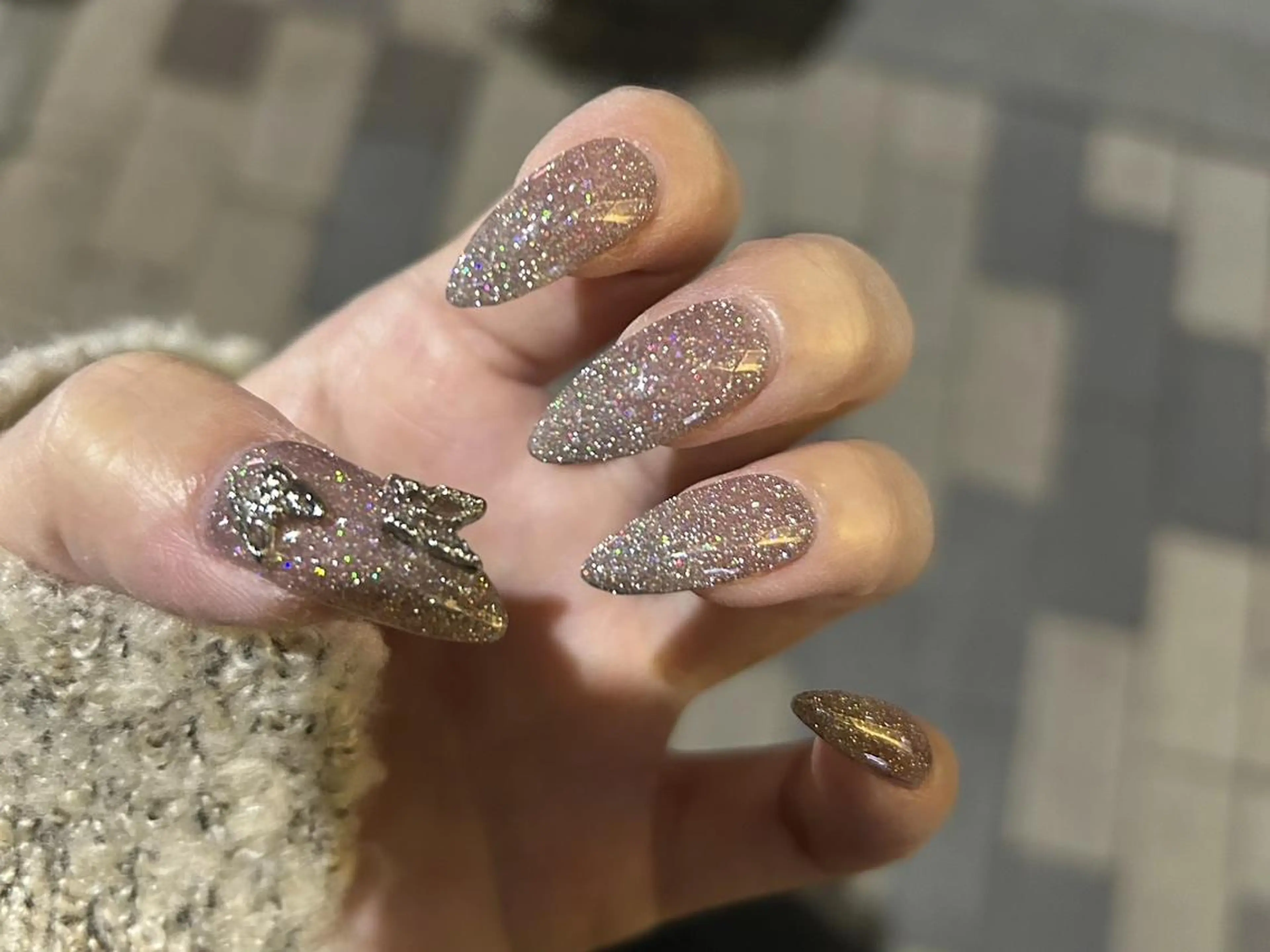 ネイル フラッシュネイル ワンカラーネイル ベターネイル 浅草橋のネイルデザイン