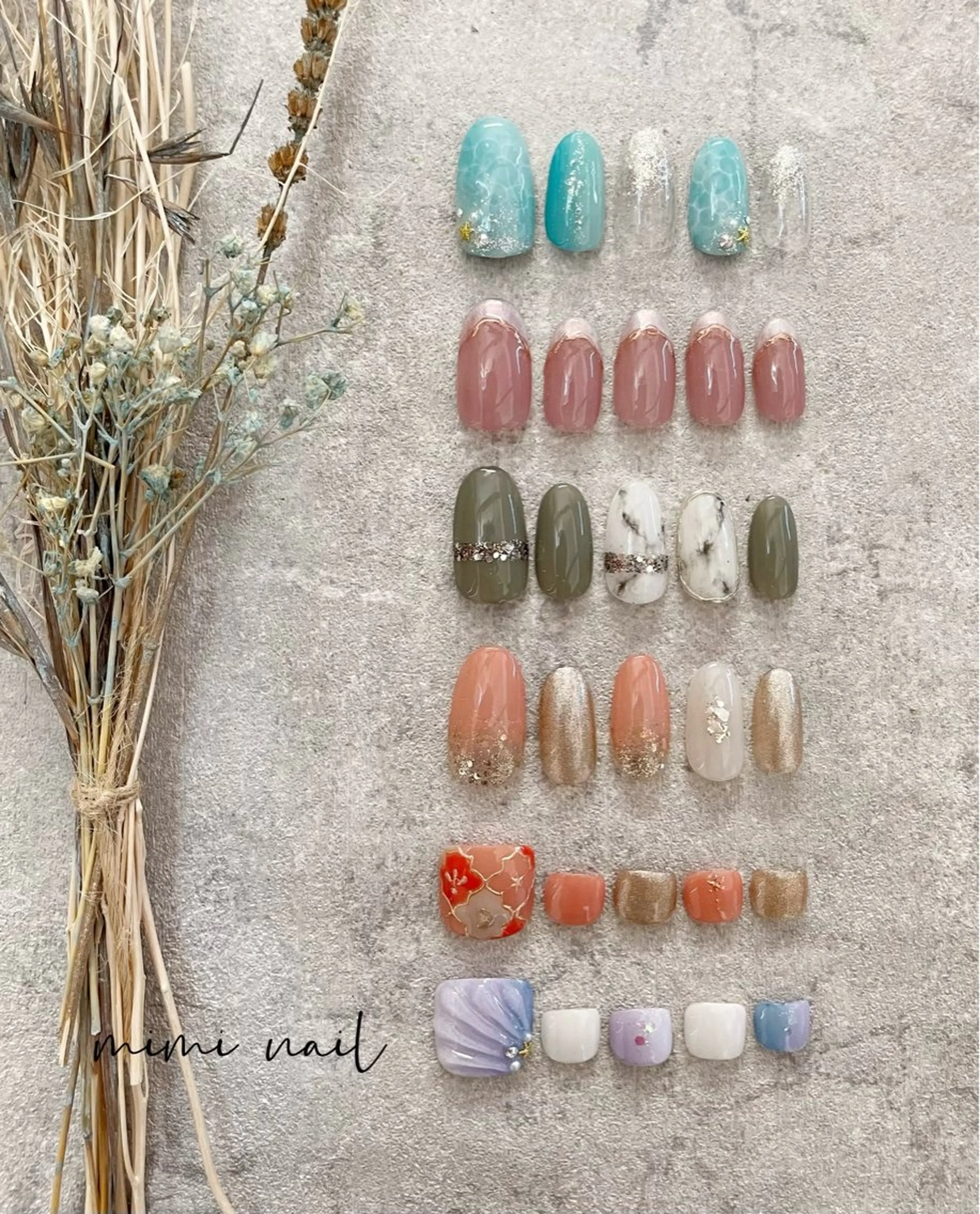 ネイル ハンドネイル mimi nailのネイルデザイン