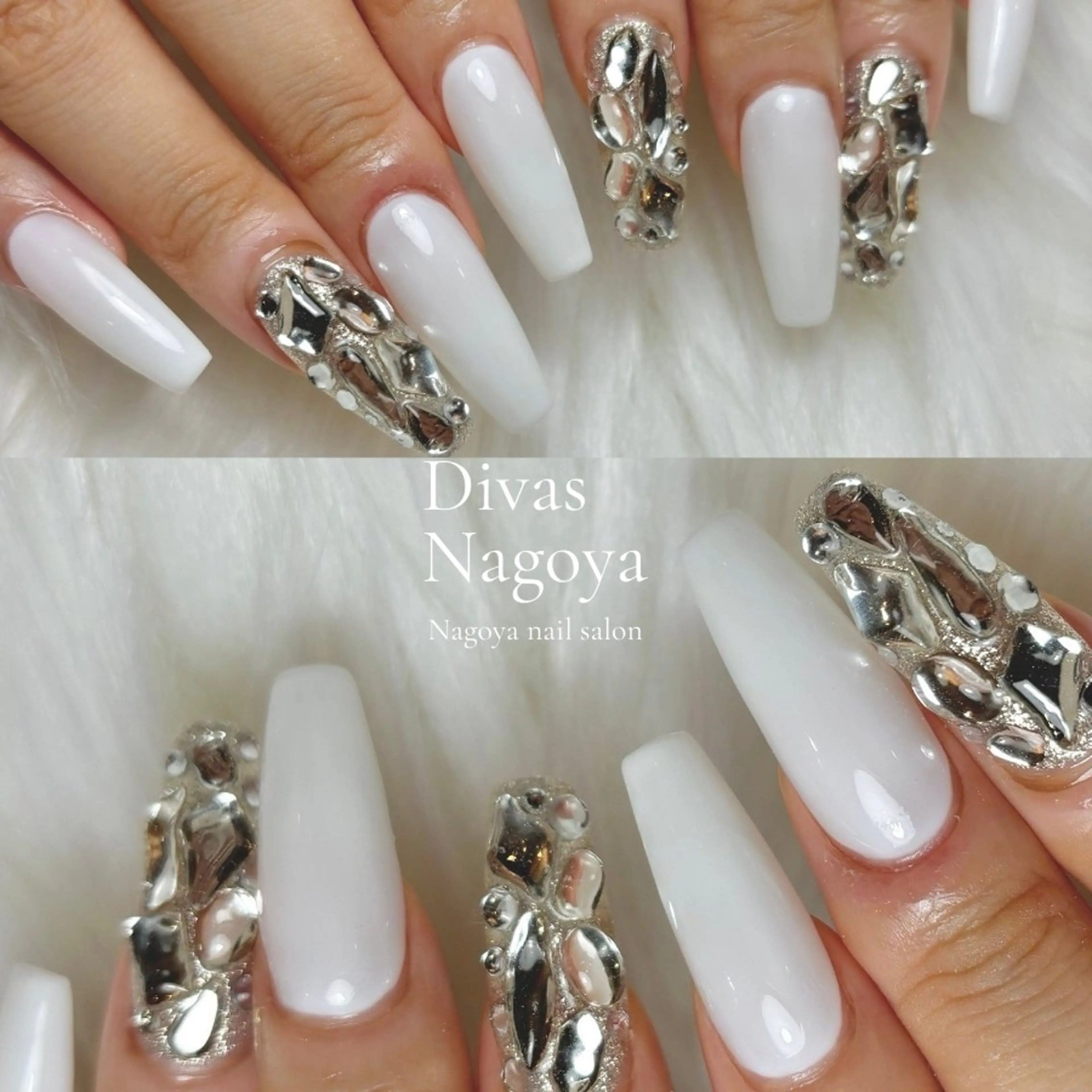 ネイル アートネイル 韓国ネイル マットネイル ミラーネイル ニュアンスネイル 🎀 Divas _Nagoyaのネイルデザイン