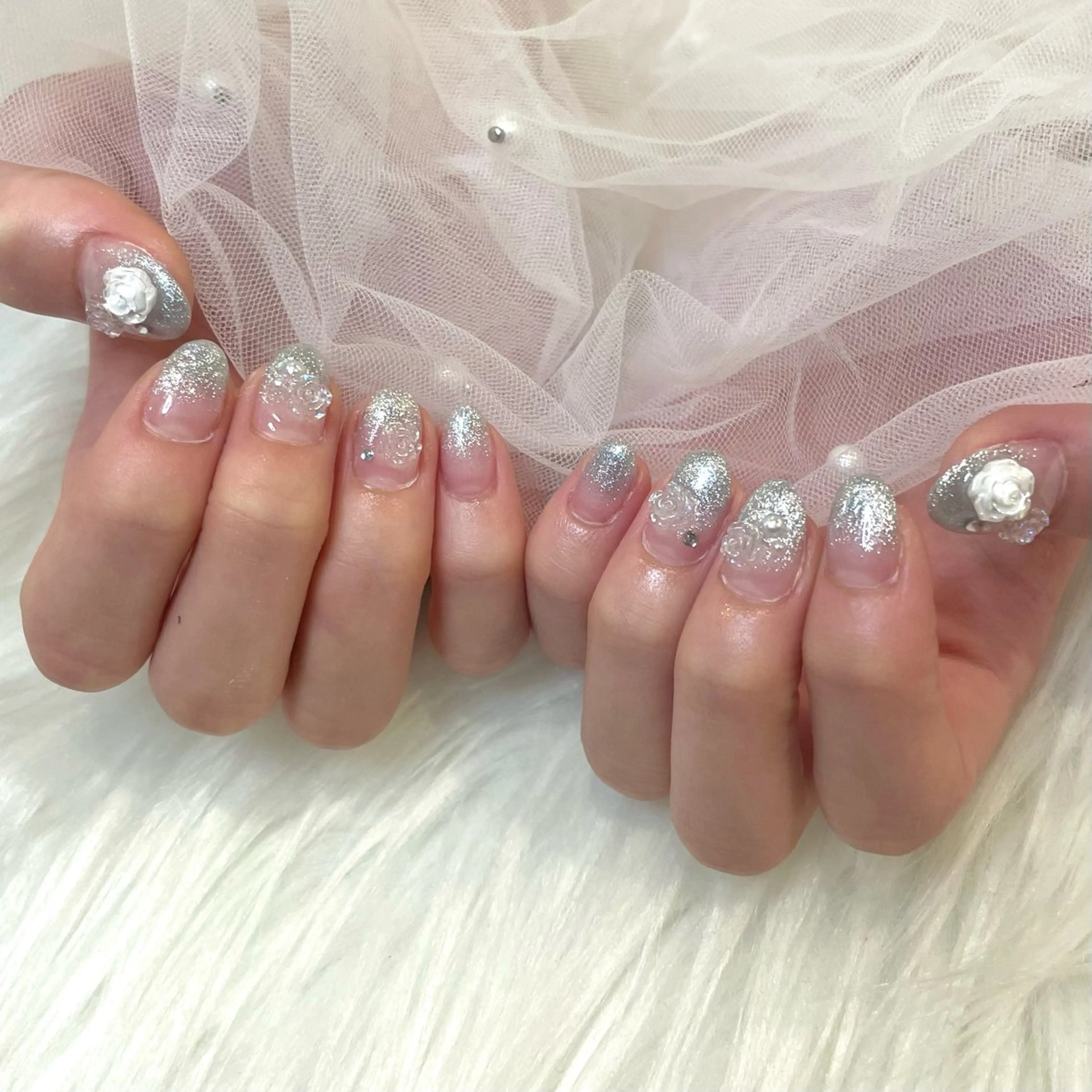 ネイル ハンドネイル yurika 🌷.*･ﾟのネイルデザイン