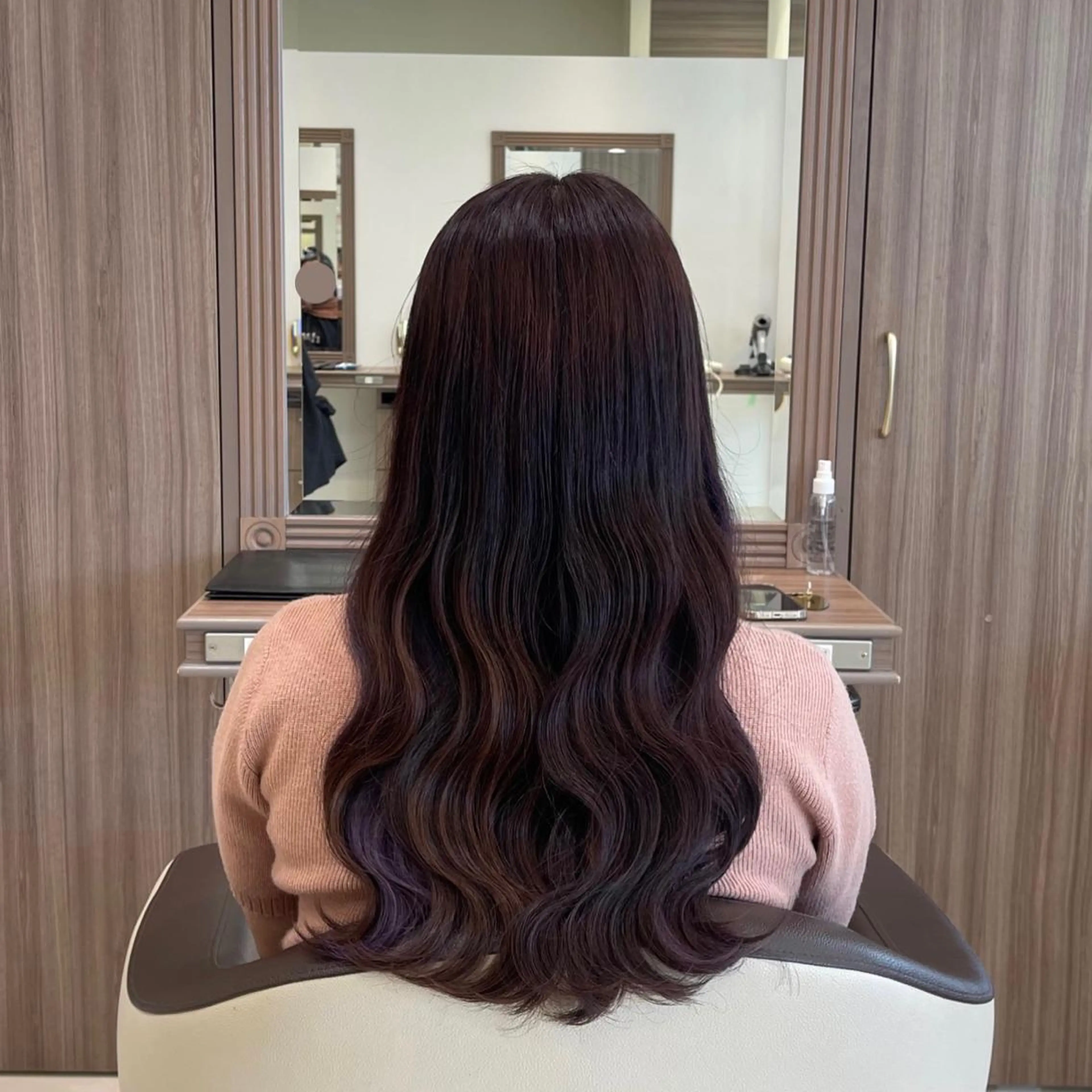 ロング カラー ブリーチ ブリーチなしカラー 𓍯暖色/韓国風 田中沙羅‎𓍯のヘアスタイル