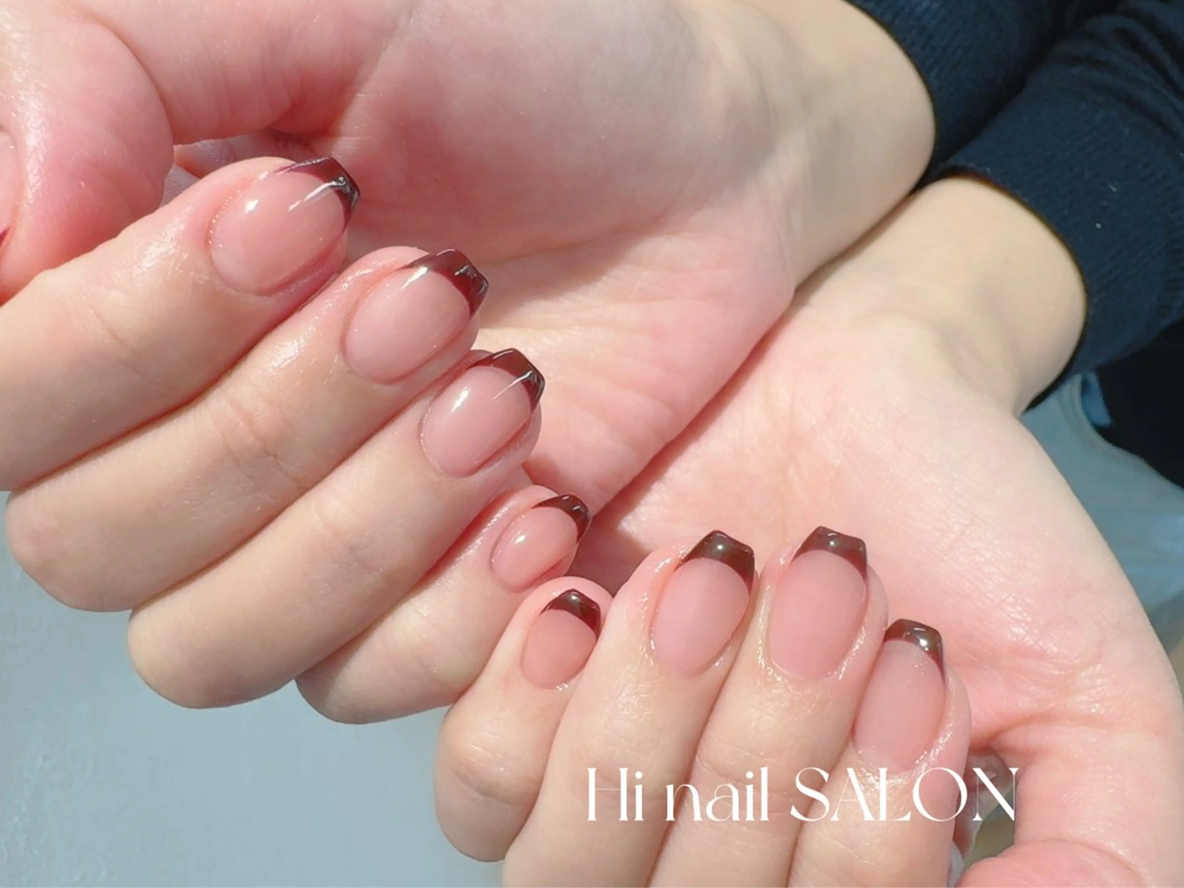 ネイル チークネイル フレンチネイル 韓国ネイル マグネットネイル 持ち込み ハンドネイル Hi nail 【ハイネイル】池袋のネイルデザイン