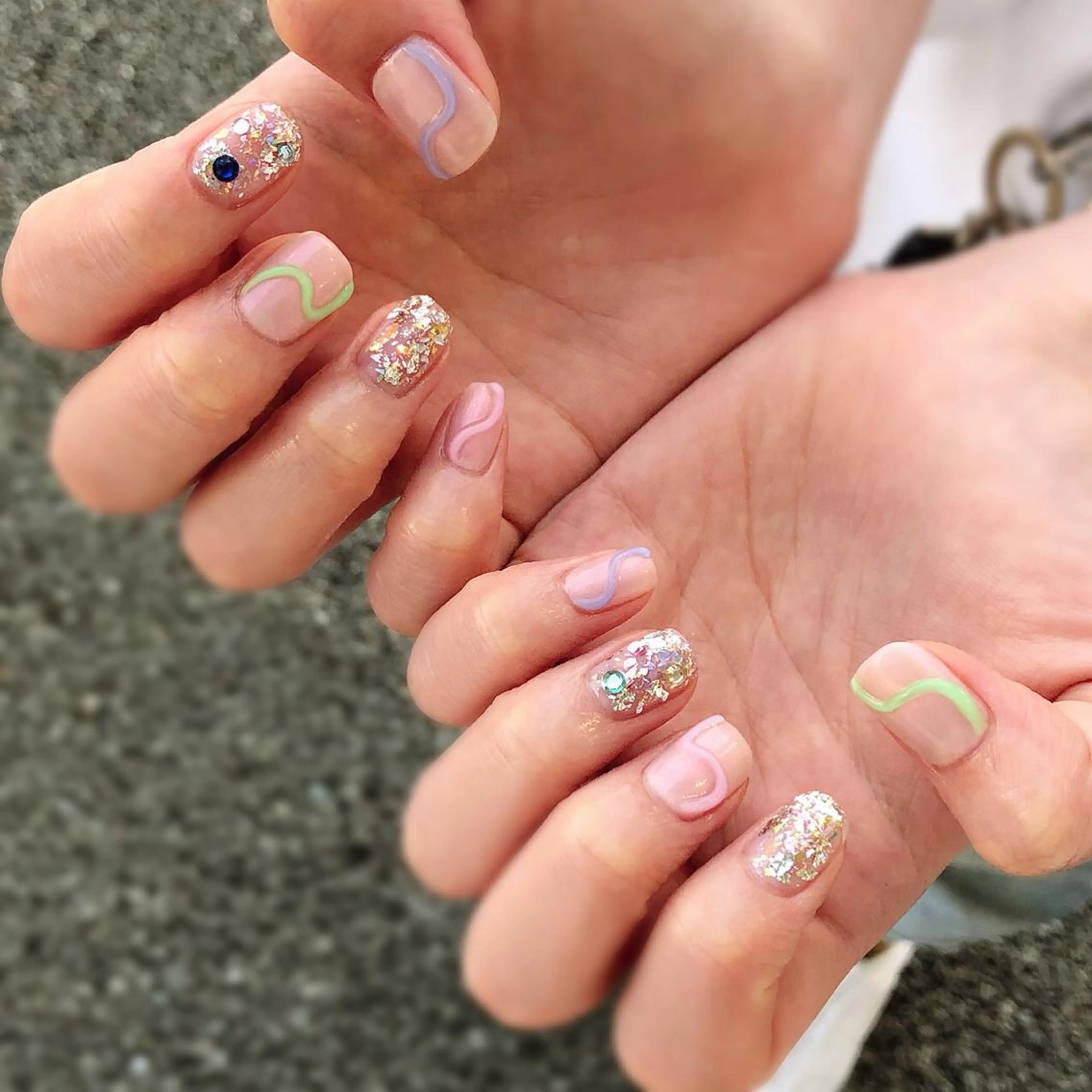 ネイル ぷっくりネイル ハンドネイル nail salon Regaosのネイルデザイン