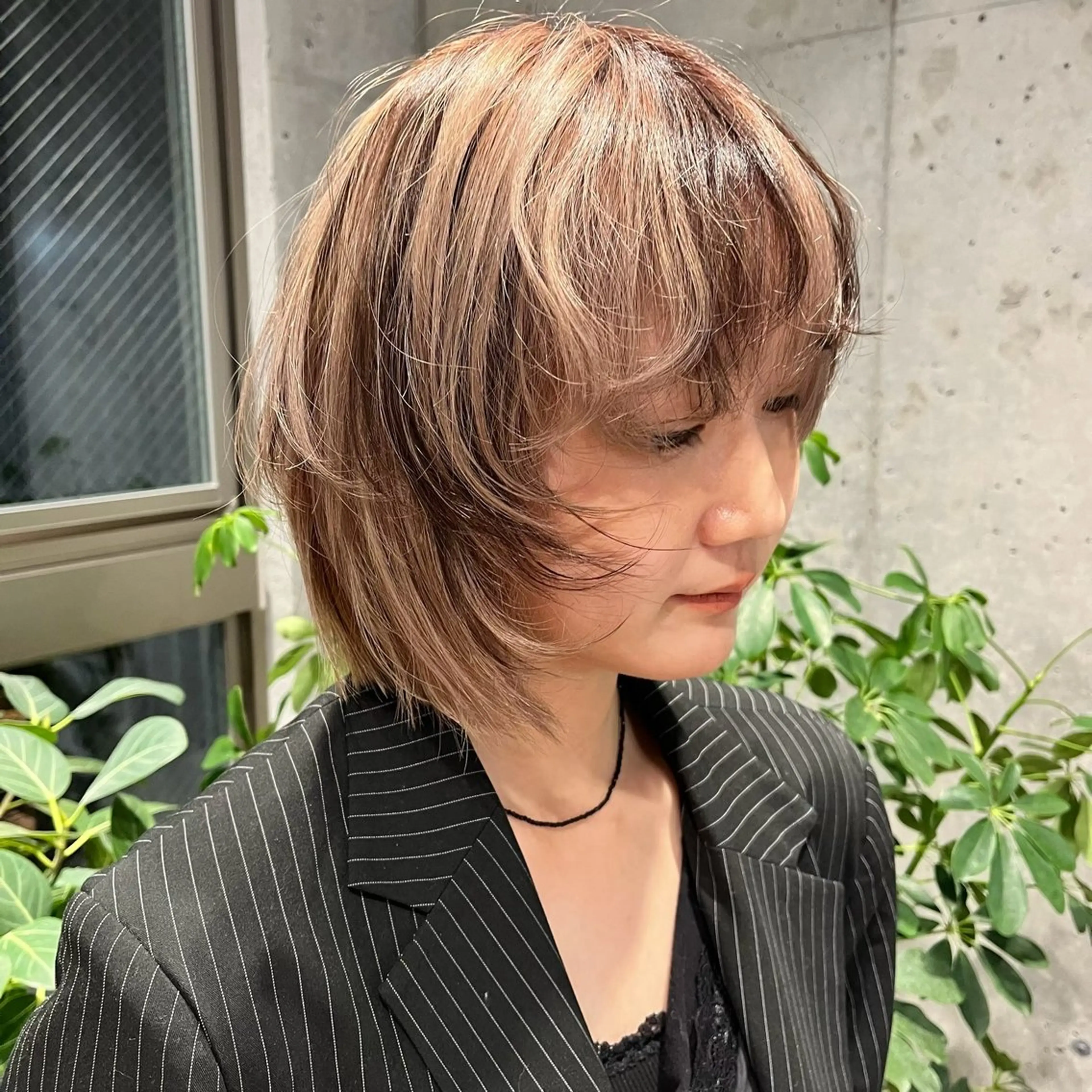 ショート カラー 🎀ハイトーン/艶 カラーKaRin🎀のヘアスタイル