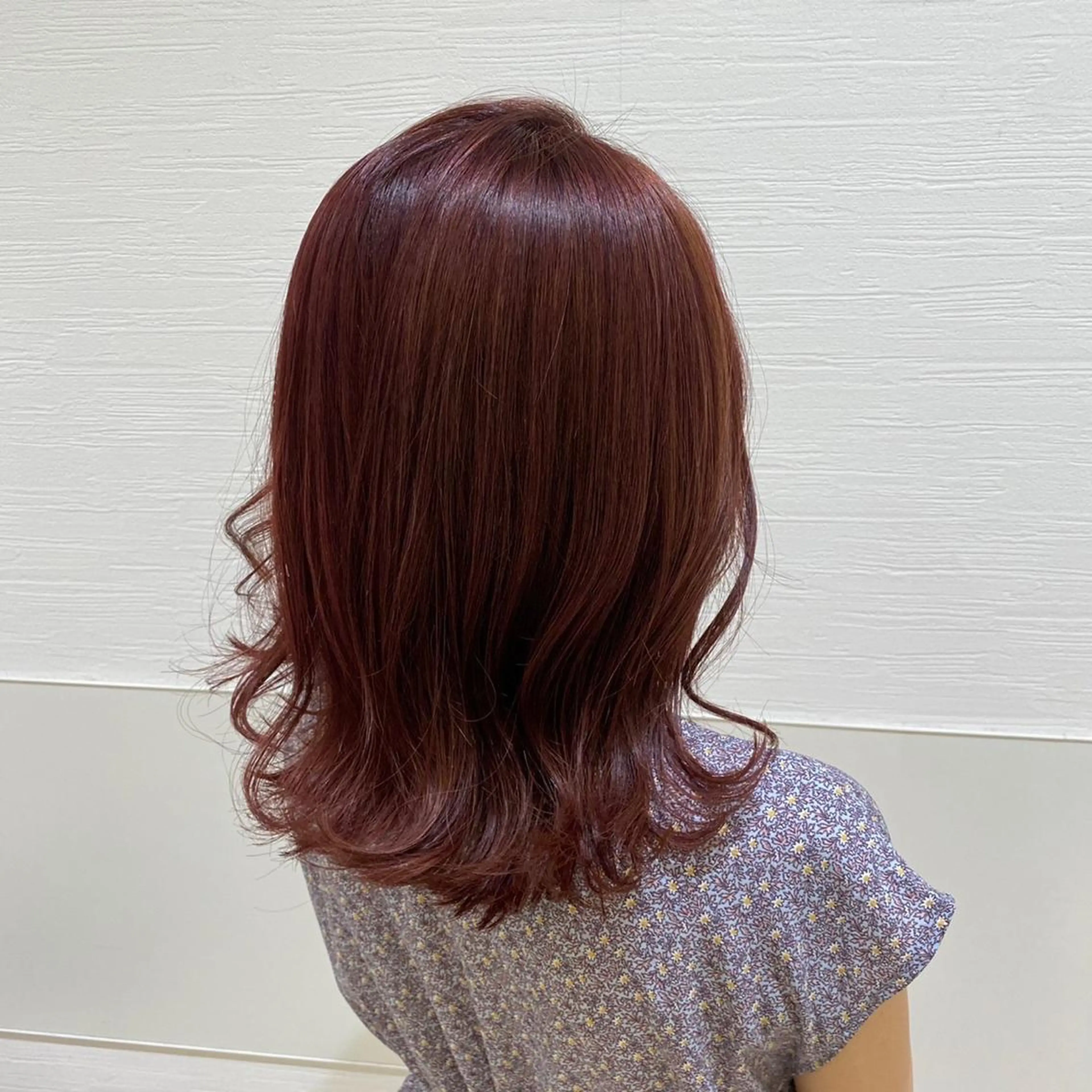 セミロング カラー 艶髪✨️/ベッドスパ /りちかのヘアスタイル