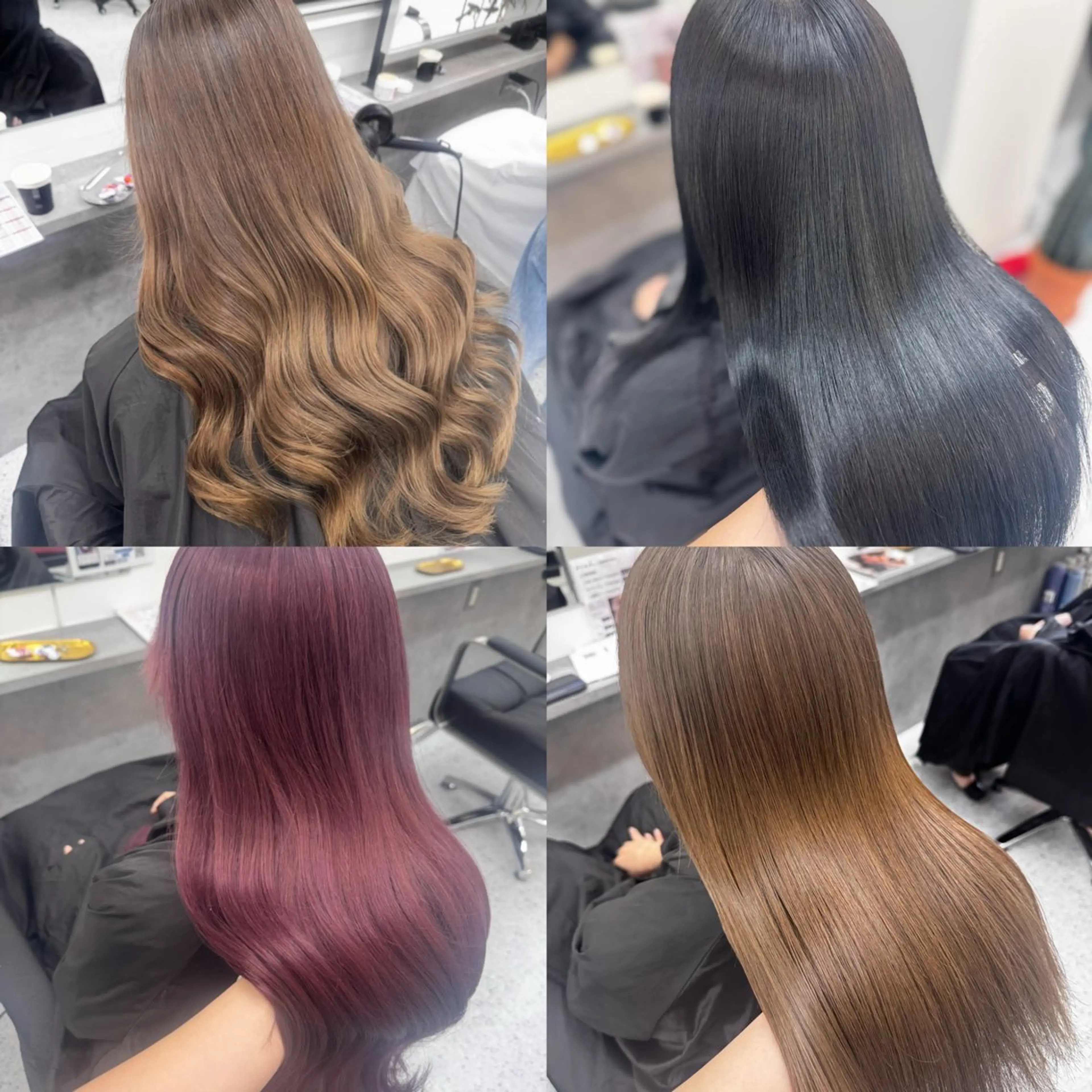 カラー ヘアカラー 宮本 亜依のヘアスタイル
