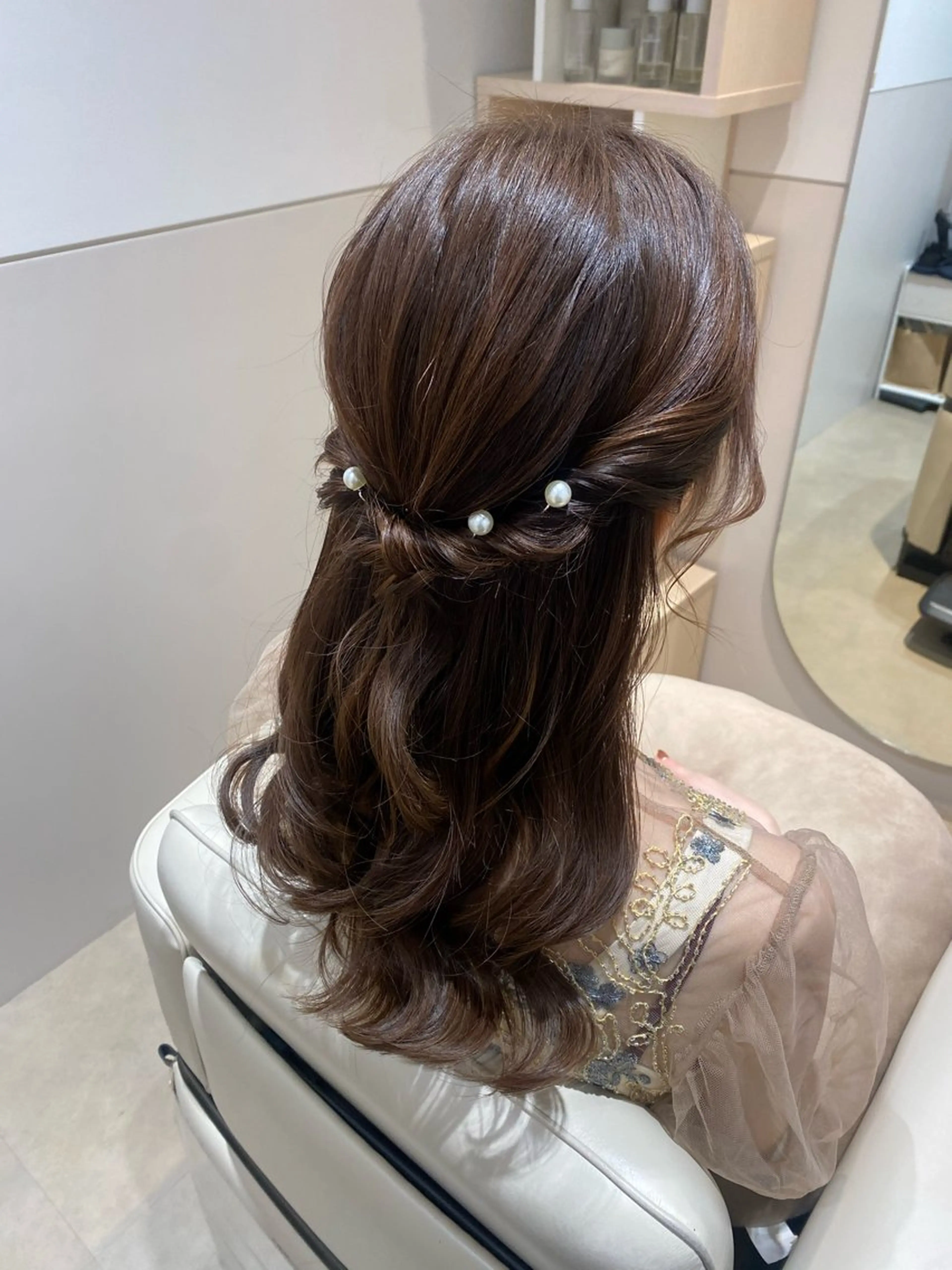 ヘアアレンジ SALOWIN銀座Suite所属・髪質改善/艶髪矯正 /長谷川なつみのヘアスタイル