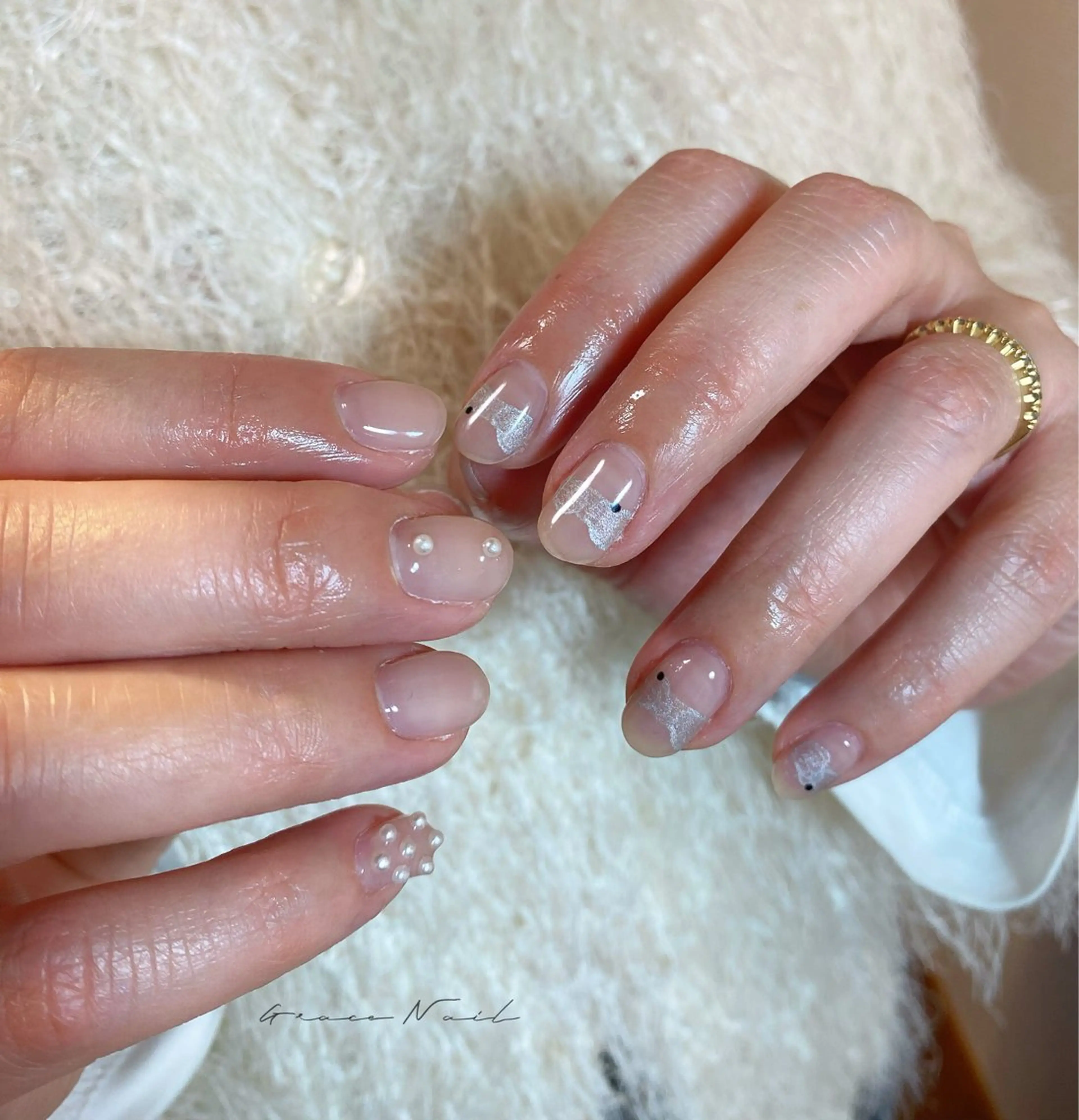 ネイル ハンドネイル ☆*｡Grace Nail｡*☆のネイルデザイン