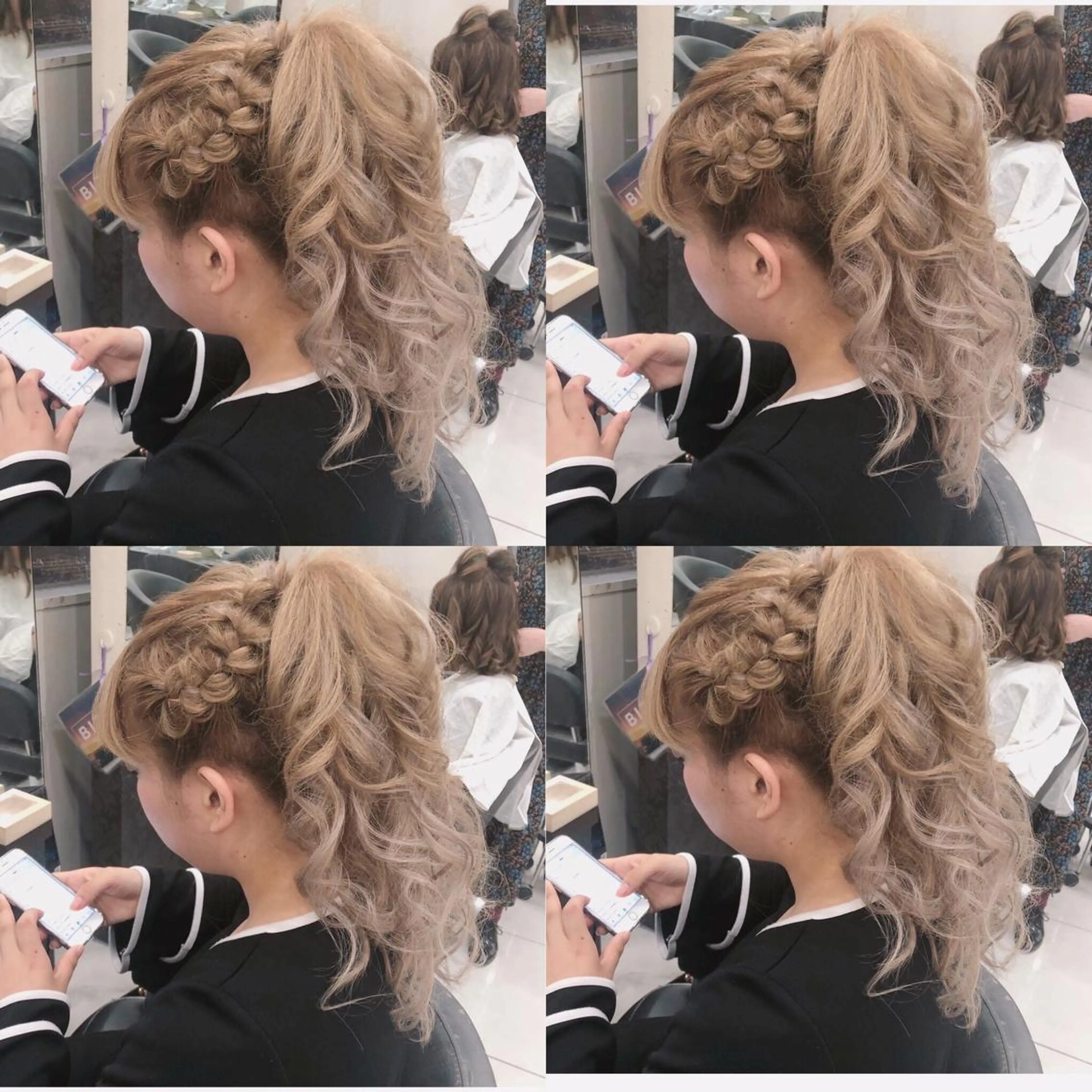 ロング ヘアアレンジ ポニーテール ヘアセット 🌷MAYU 🌷のヘアスタイル
