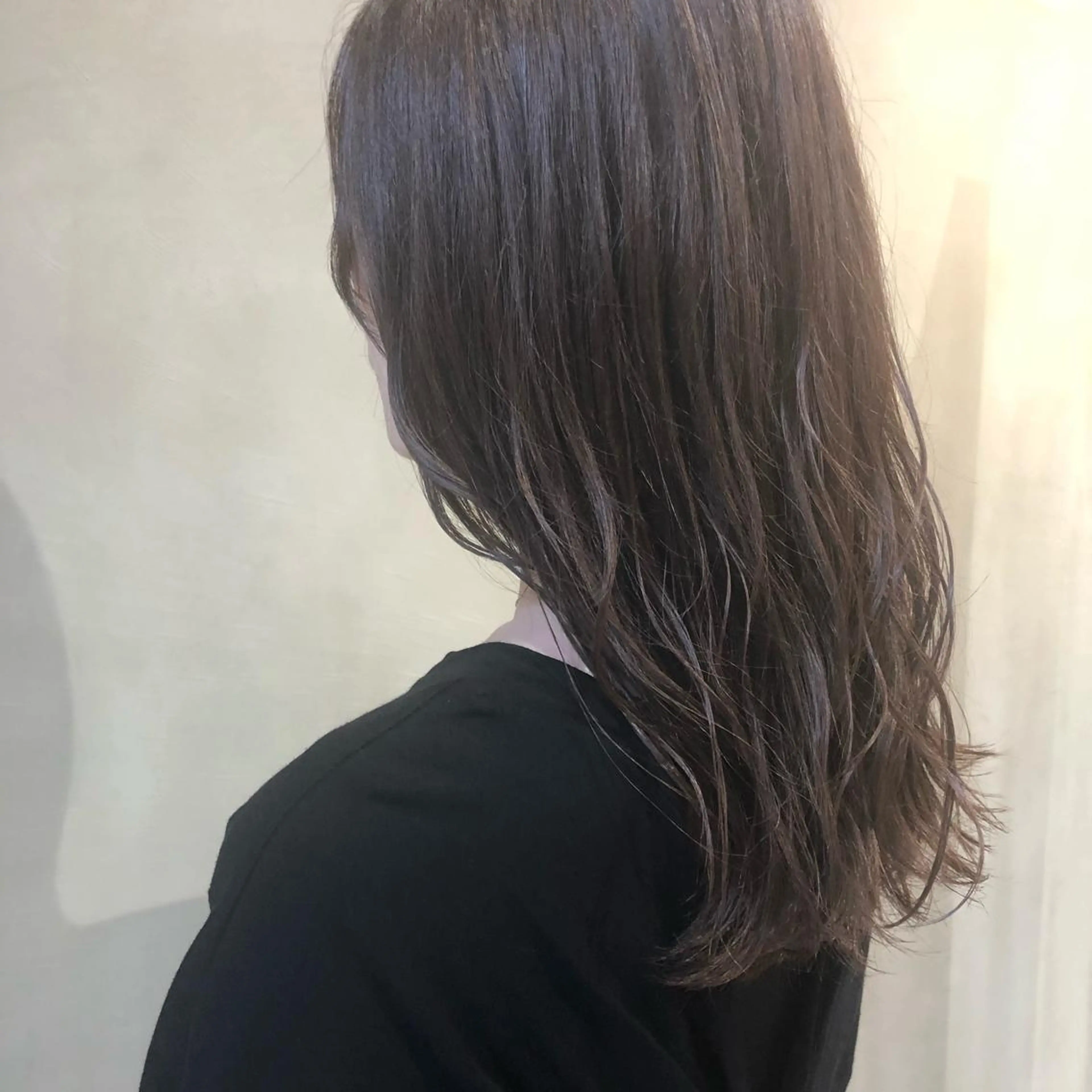 カラー アッシュ ベージュカラー ラベンダーカラー カット ヘアカラー トリートメント シンタニナオト /梅田茶屋町のヘアスタイル